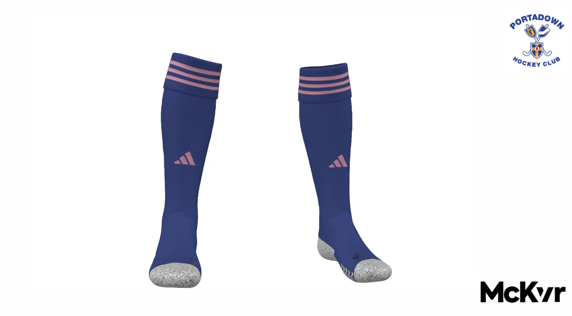 Portadown Ladies Hockey Club Adidas Socks - Blue