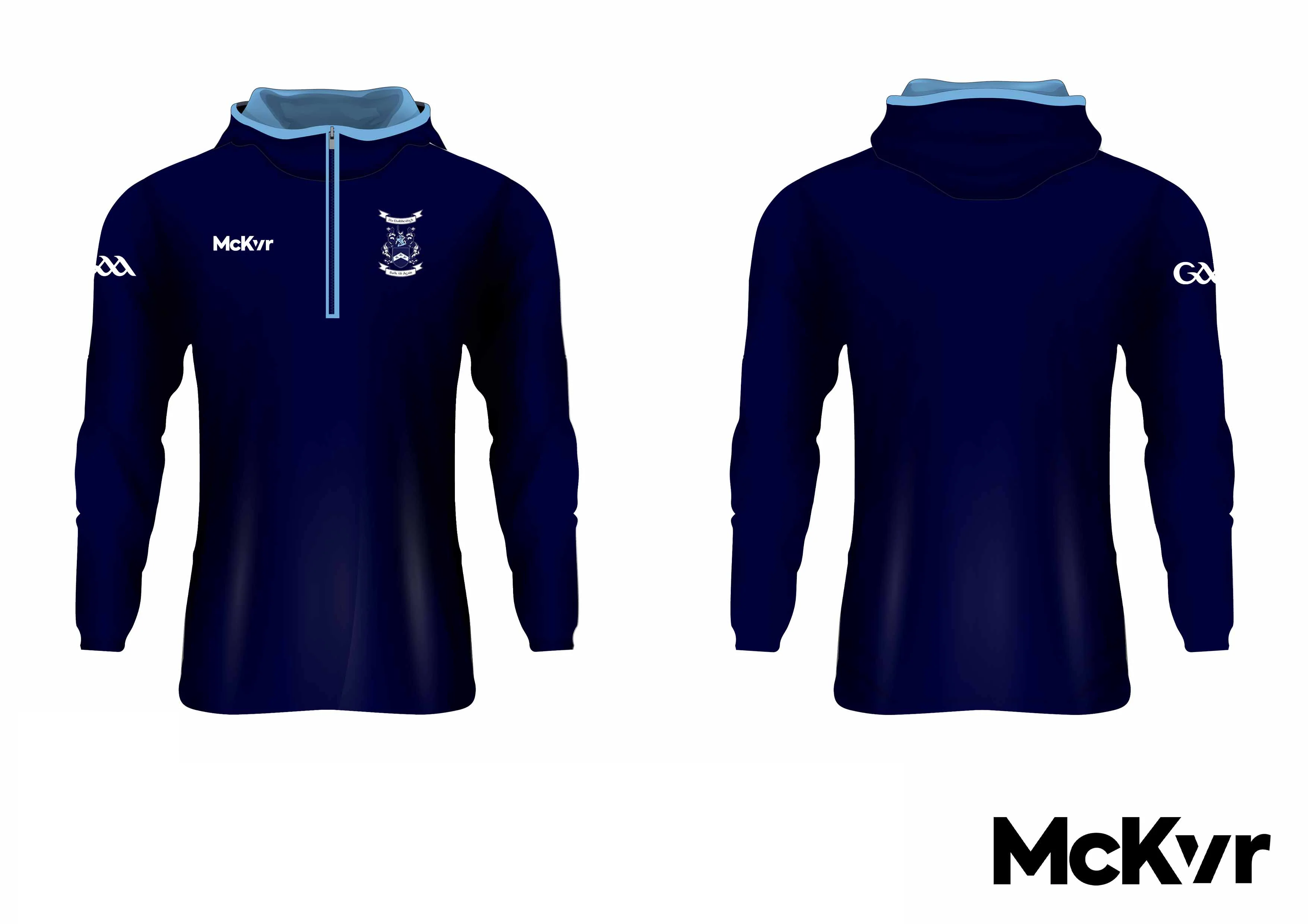 Ballyhegan Davitts McKvr Quarter Zip Hoodie - GAA