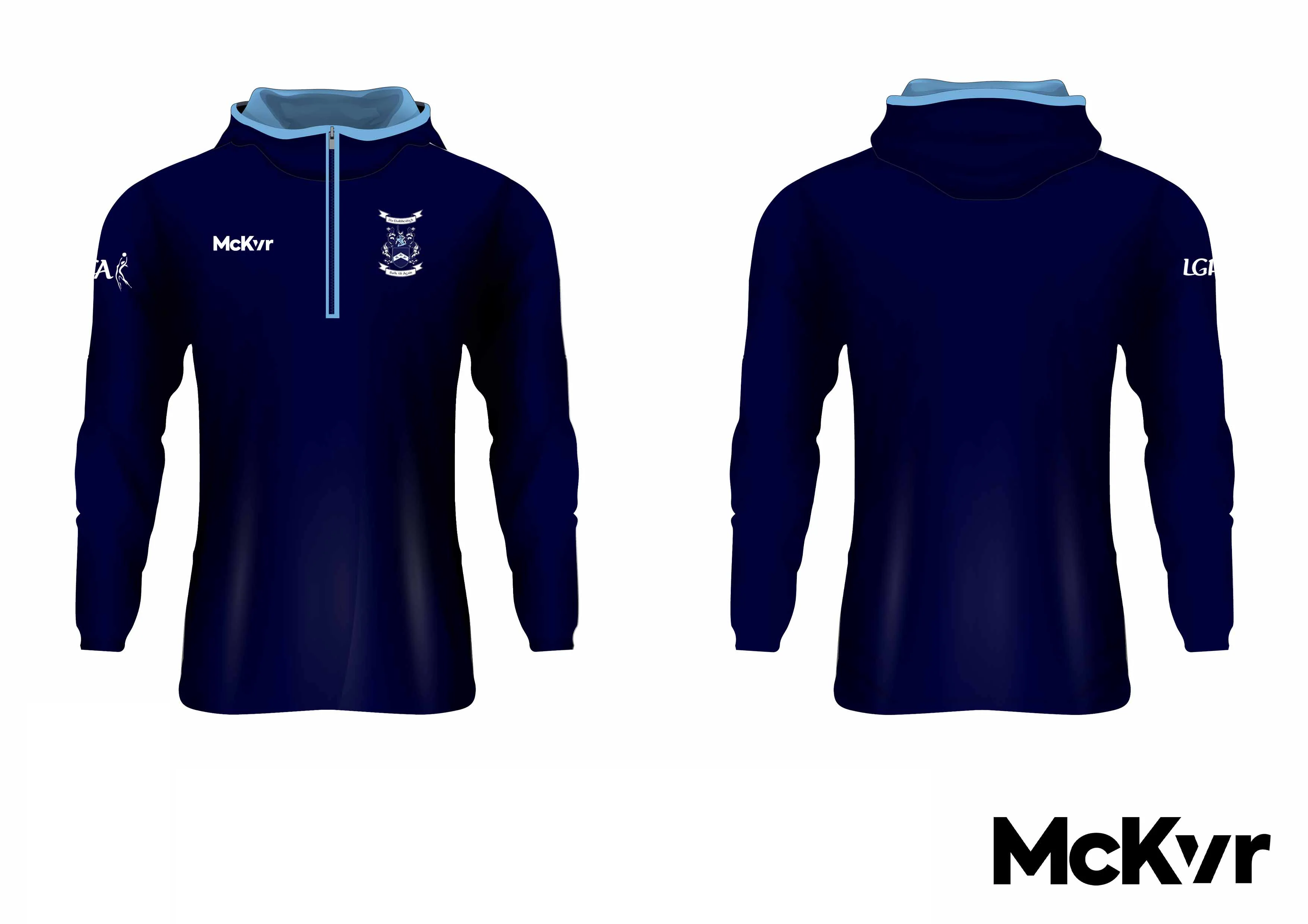 Ballyhegan Davitts McKvr Quarter Zip Hoodie - LGFA