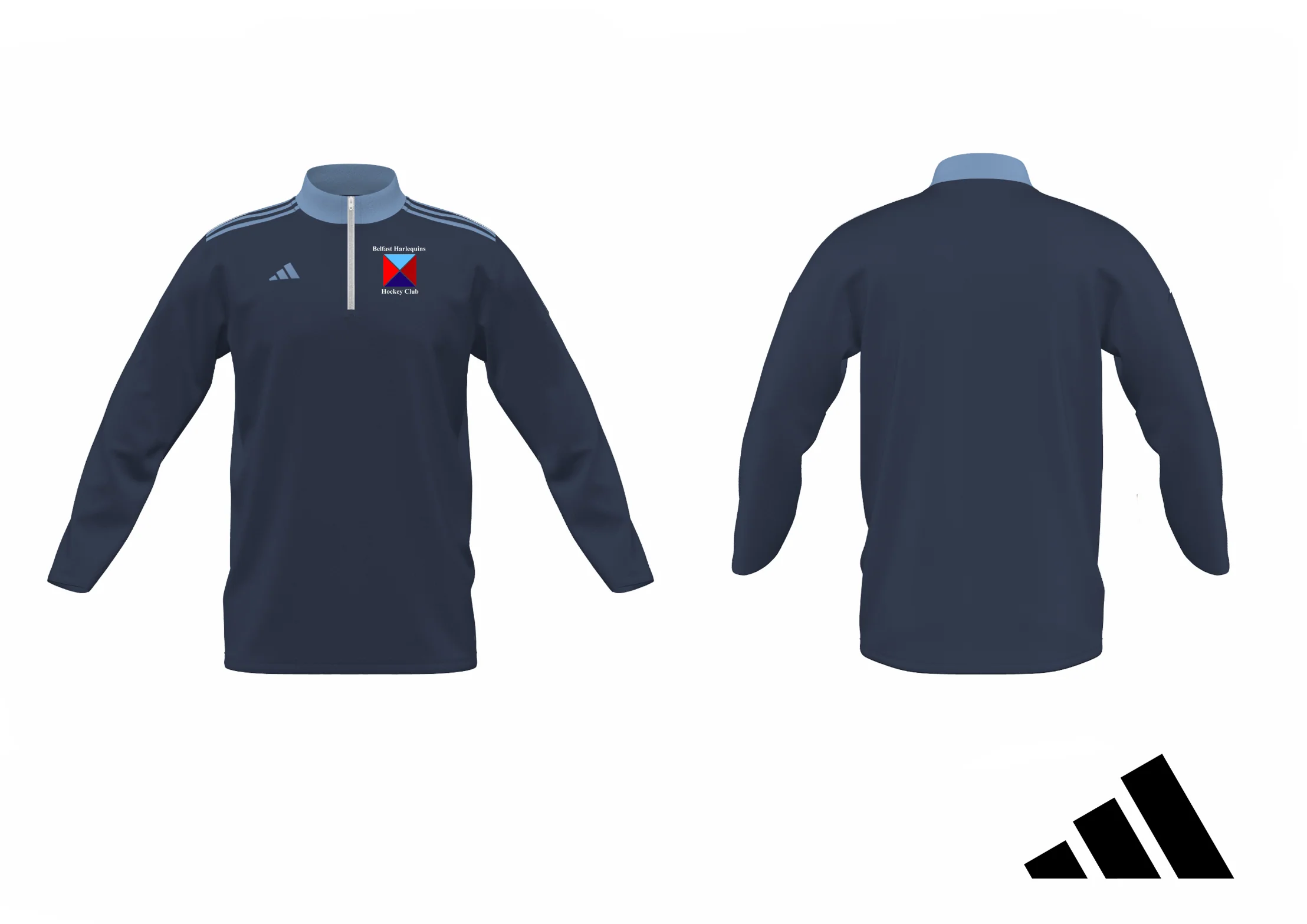 Belfast Harlequins MiTeam Quarter Zip