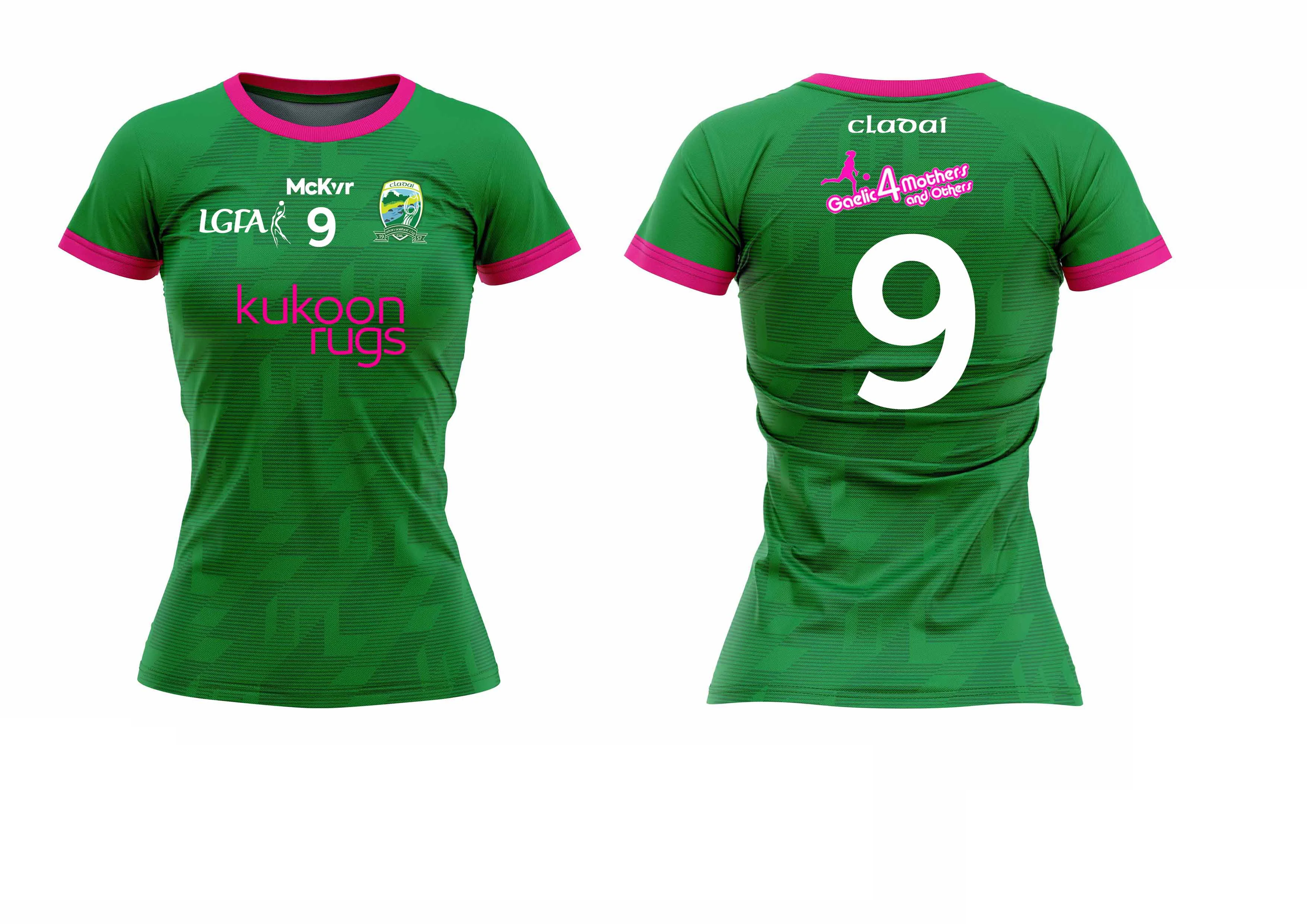 Clady GFC McKvr Match Jersey - LGFA