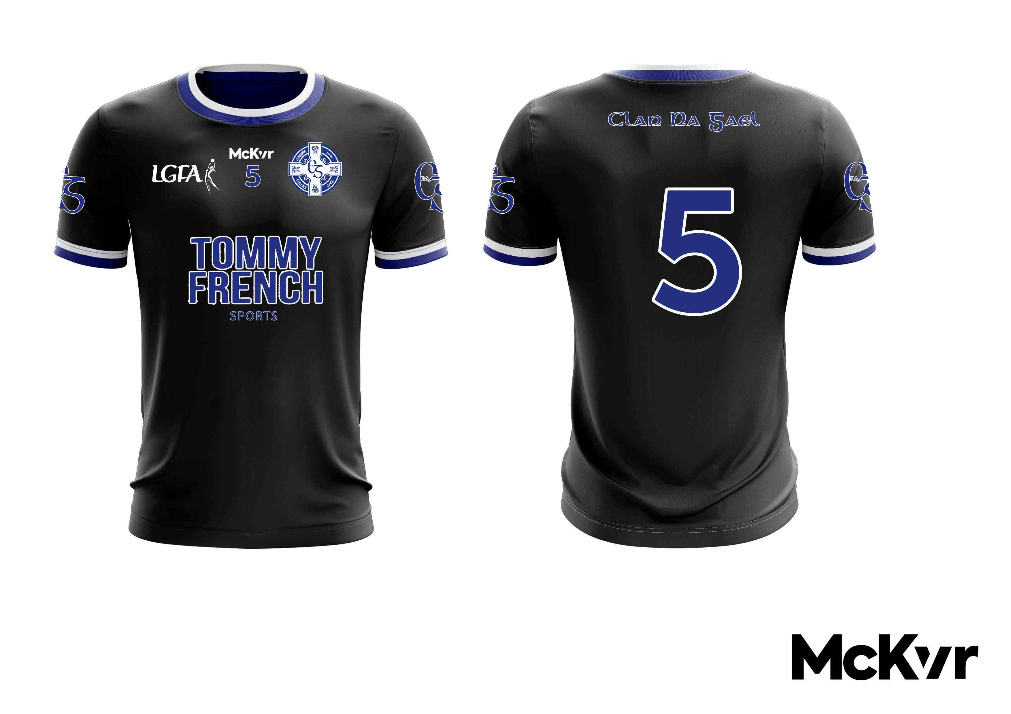 Clan Na Gael McKvr Away Jersey LGFA - Adult