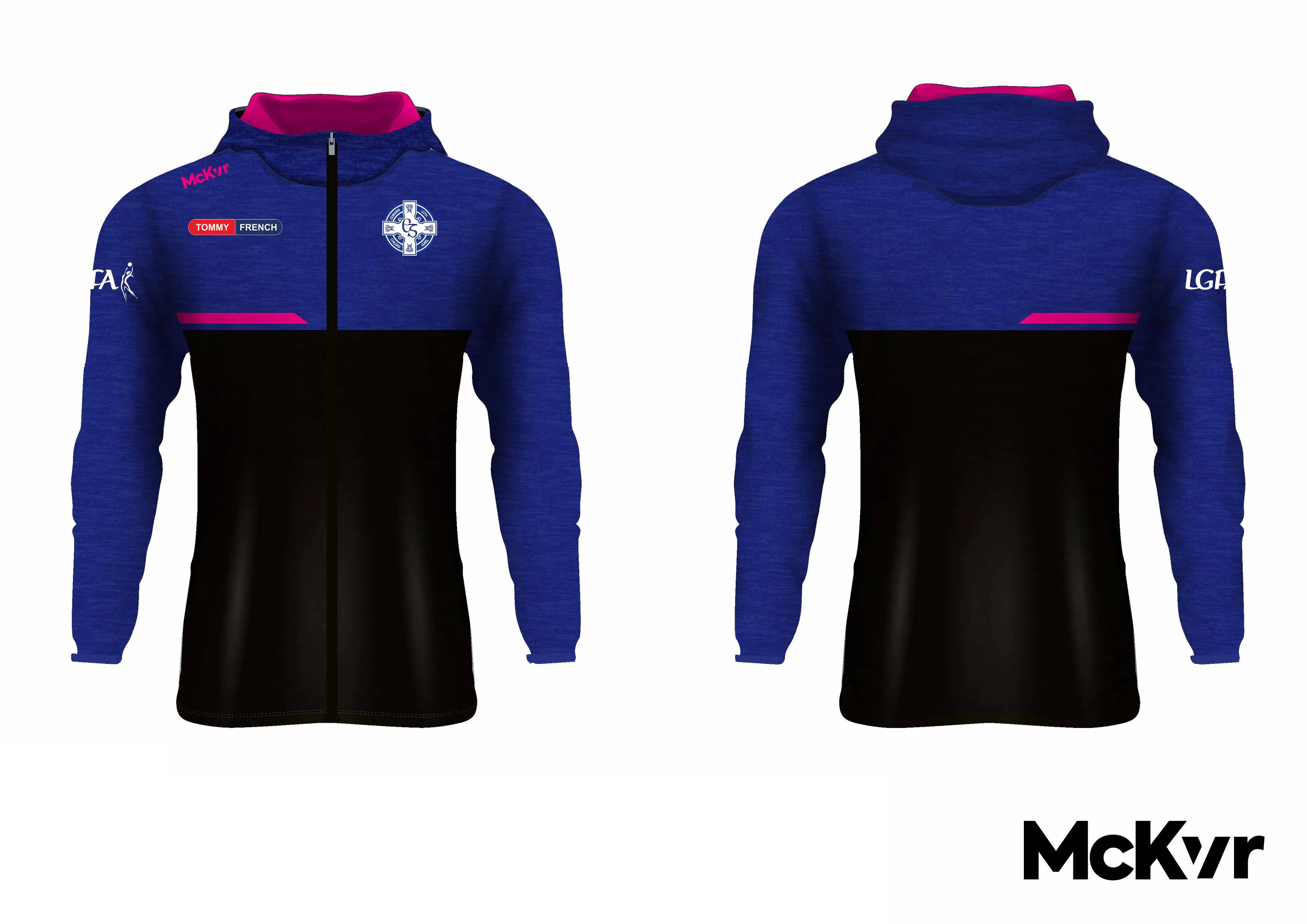 Clan Na Gael McKvr Full Zip Hoodie LGFA - Youth