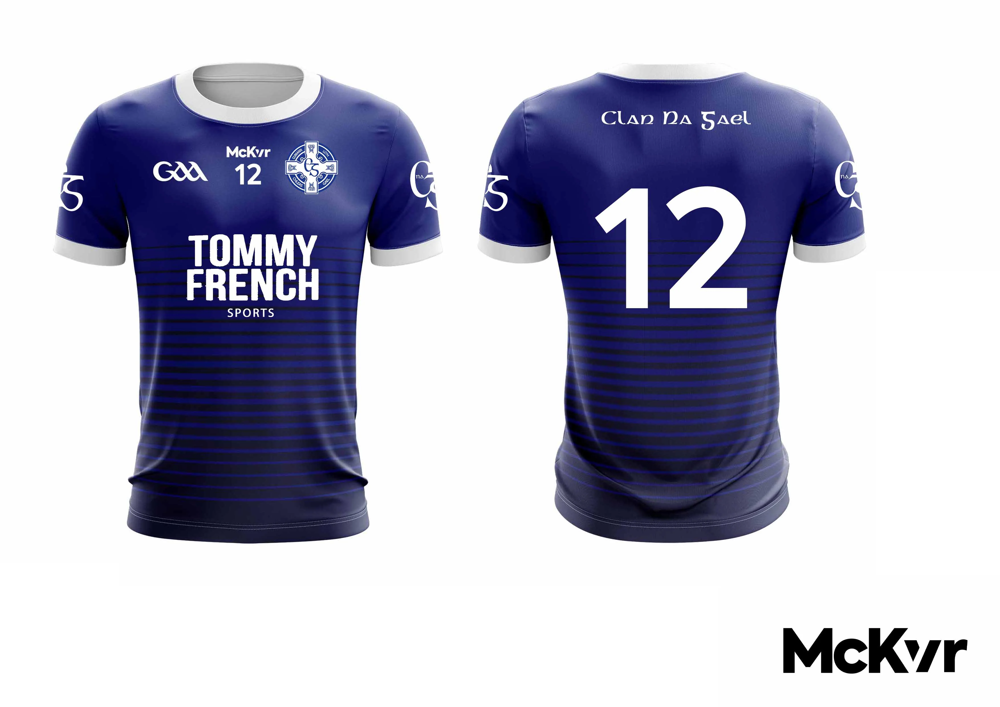 Clan Na Gael McKvr Jersey Blue - GAA