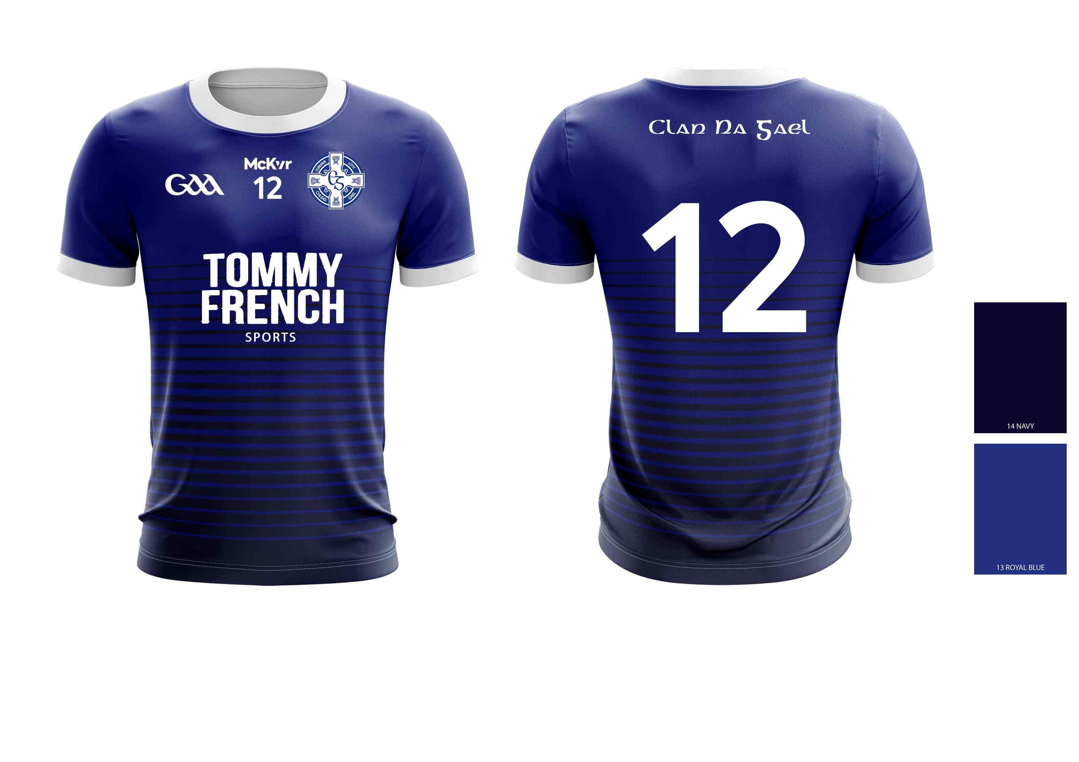 Clan Na Gael McKvr Playing Jersey GAA - Adult
