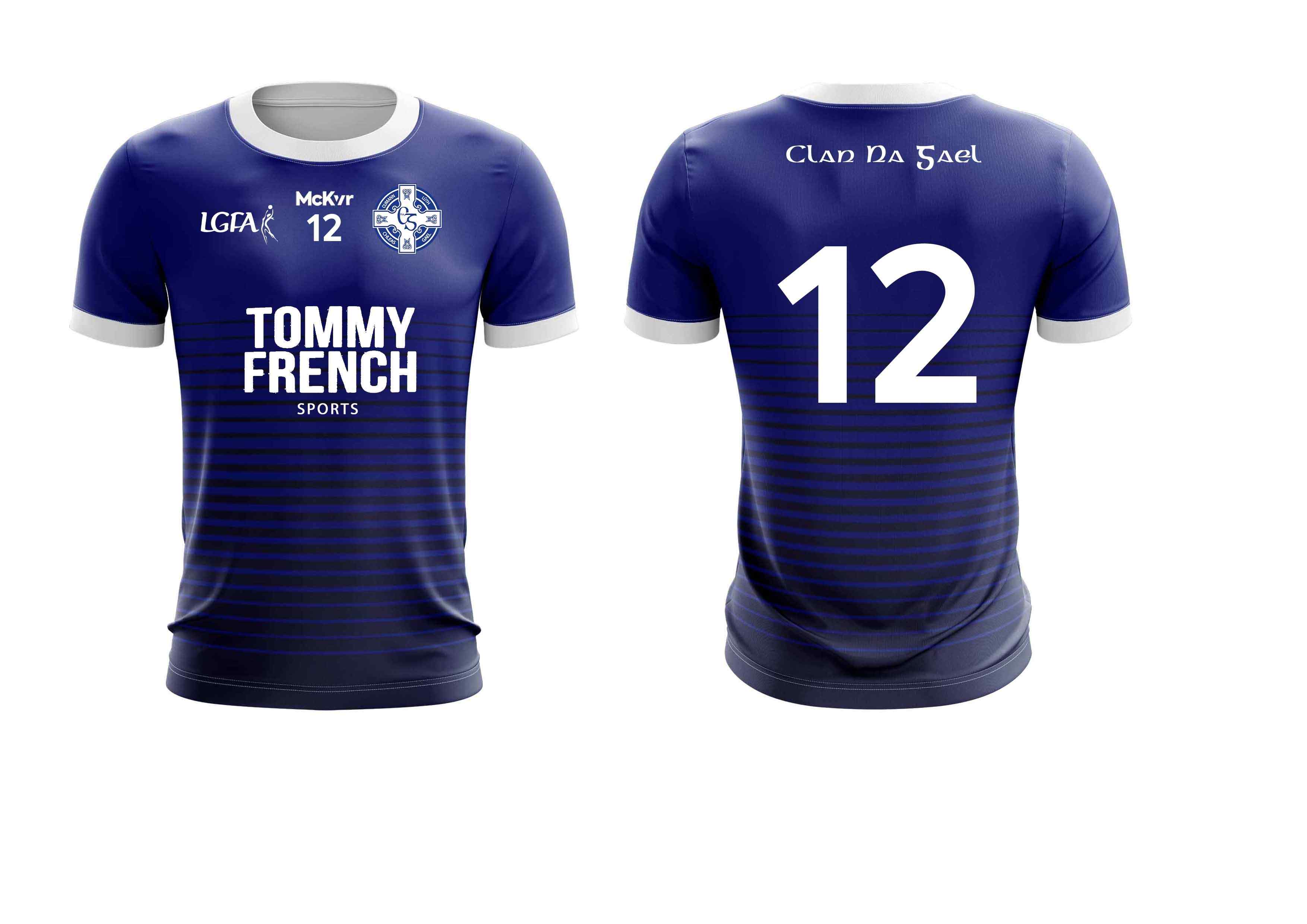 Clan Na Gael McKvr Playing Jersey LGFA - Youth