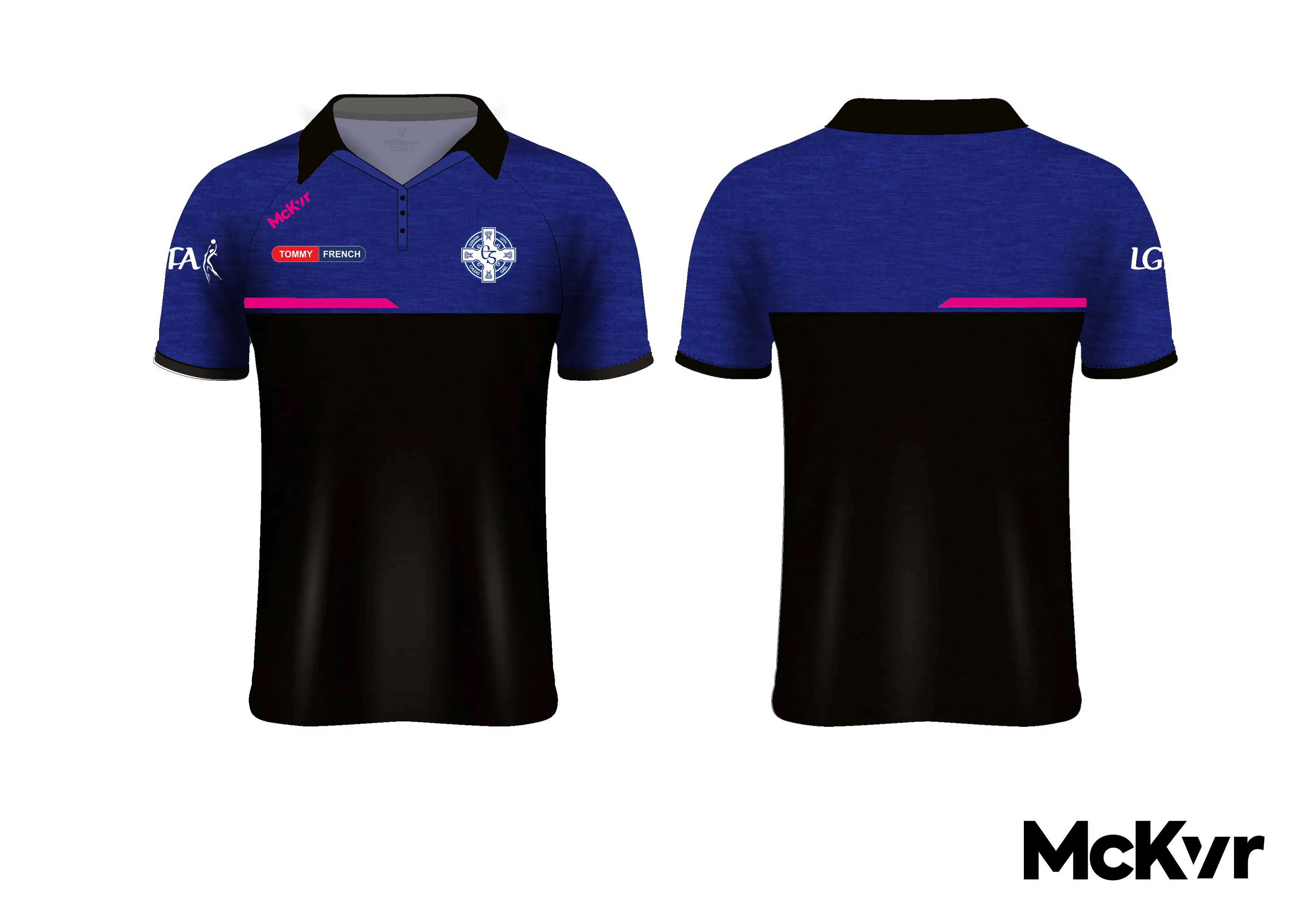 Clan Na Gael McKvr Polo Top LGFA - Youth