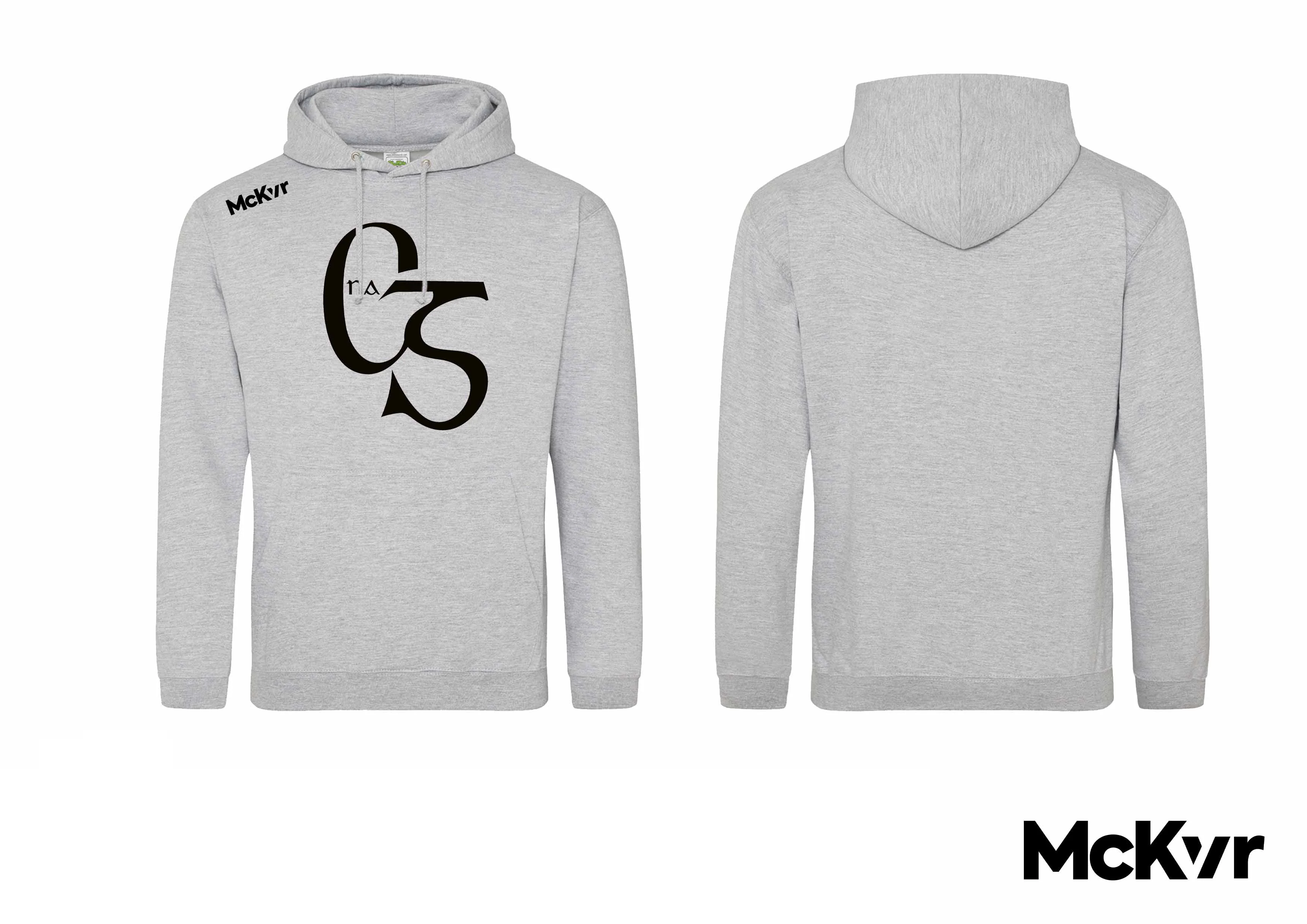 Clan Na Gael McKvr Pullover Hoodie Grey - Adult