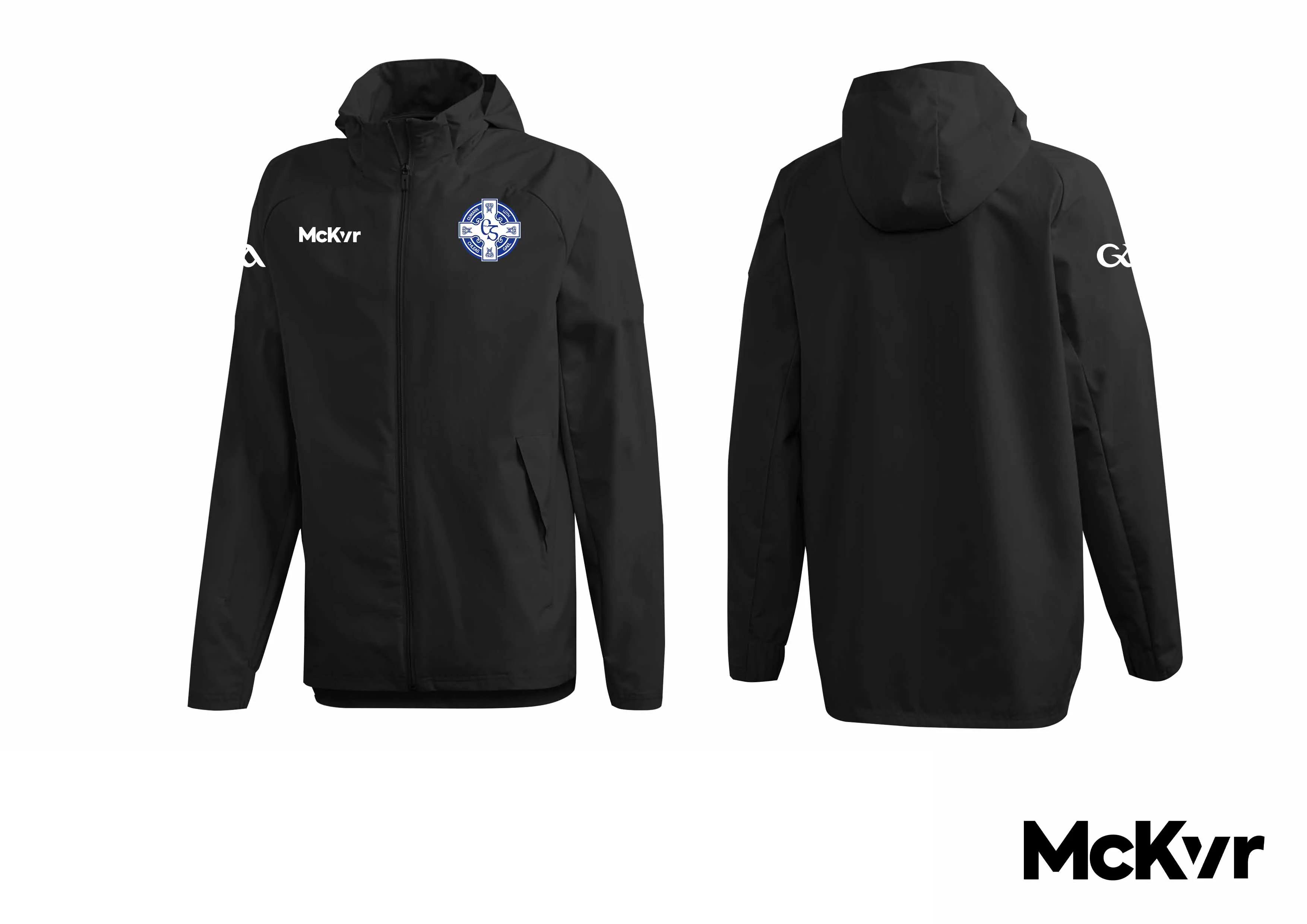 Clan Na Gael McKvr Rain Jacket GAA - Adult