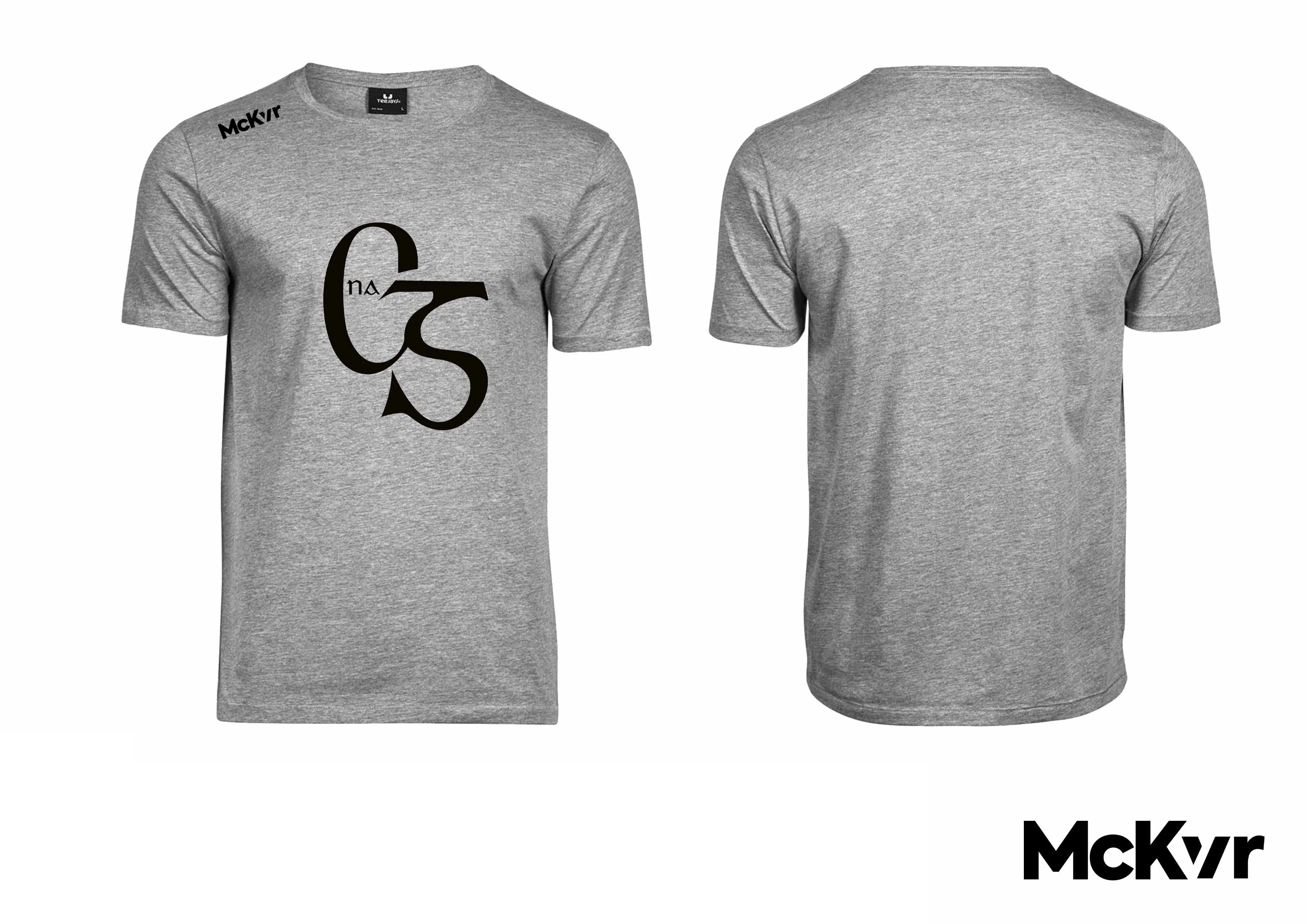 Clan Na Gael McKvr Tee Shirt Grey - Adult