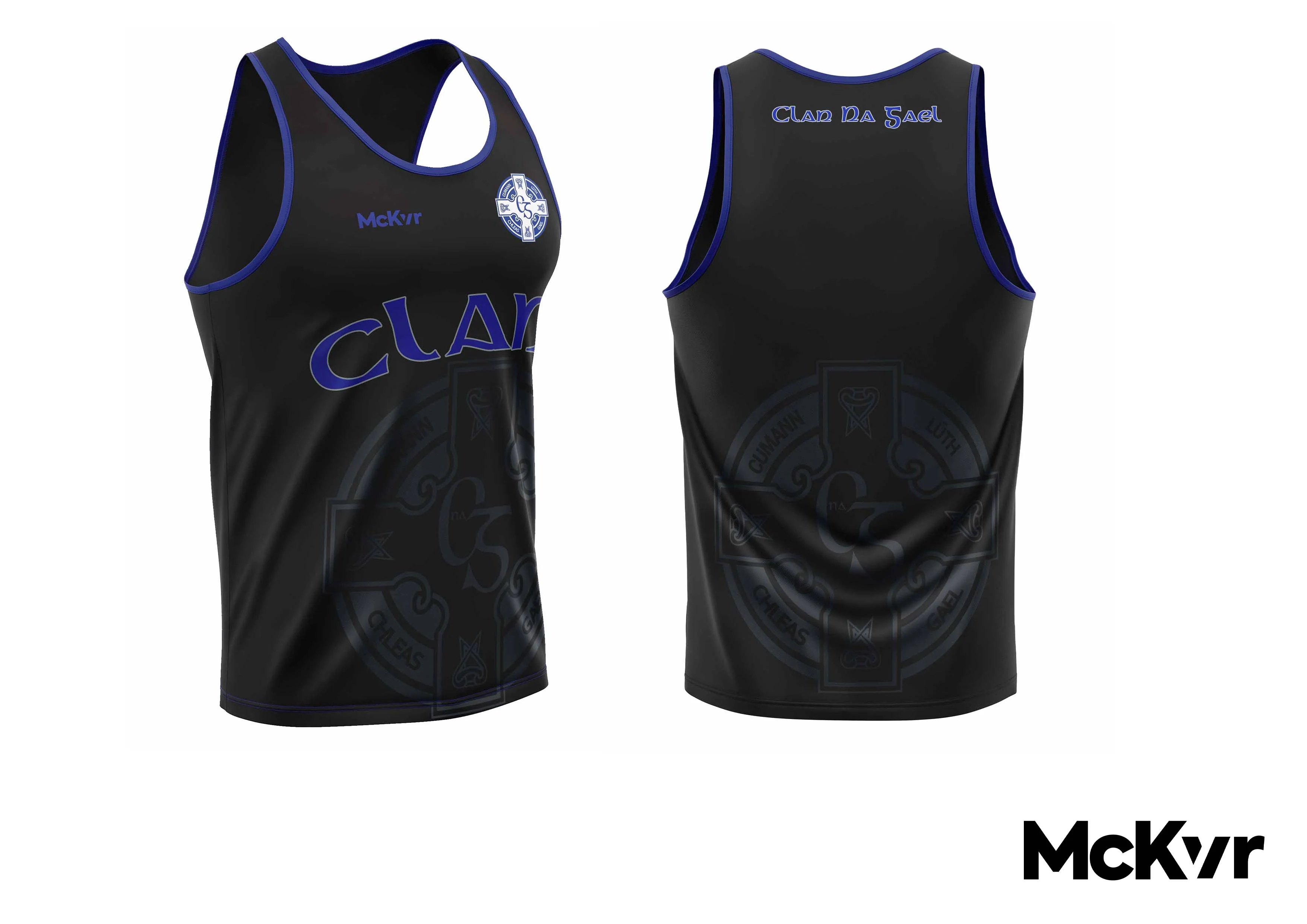 Clan Na Gael McKvr Vest Black - Adult