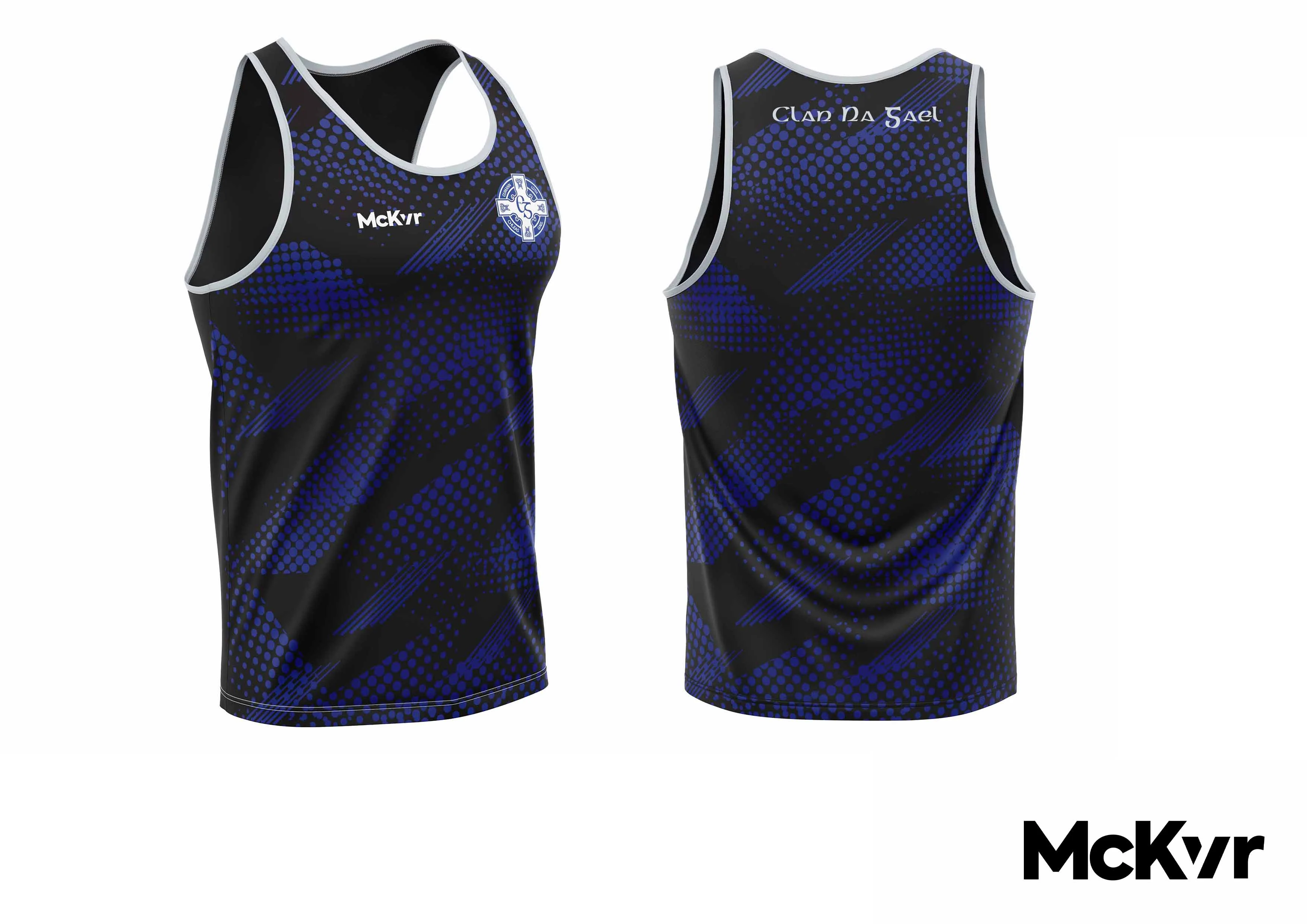 Clan Na Gael McKvr Vest Blue - Youth
