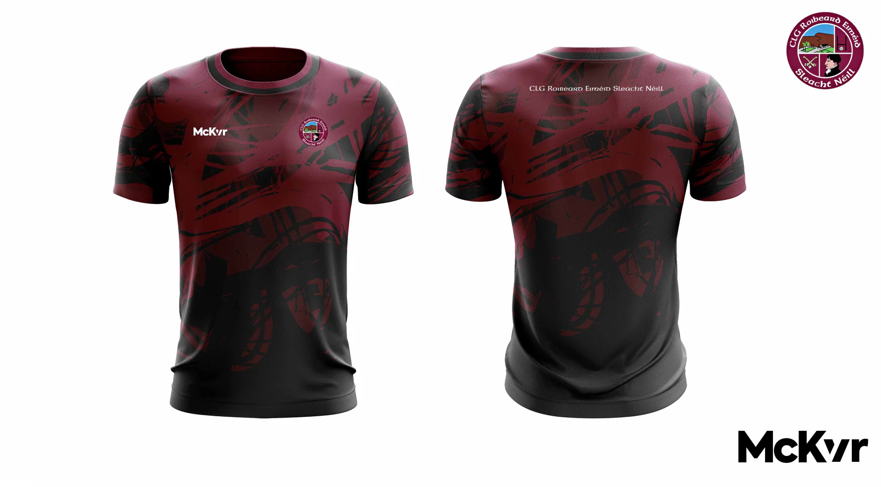 CLG Roibeard Eiméid, Sleacht Néill Training McKvr Jersey - Maroon