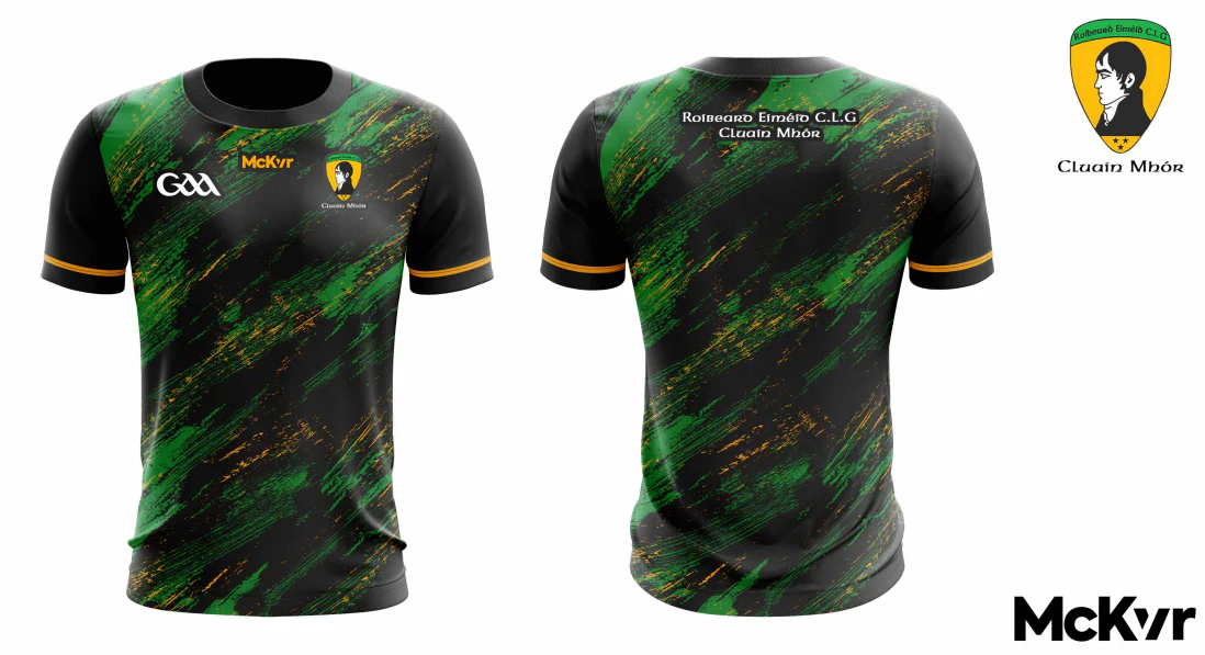 Clonmore Emmets CLG Training McKvr Jersey - Black