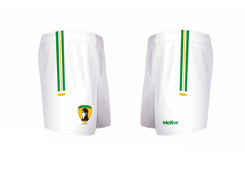 Clonmore Roberts Emmets McKvr Shorts White