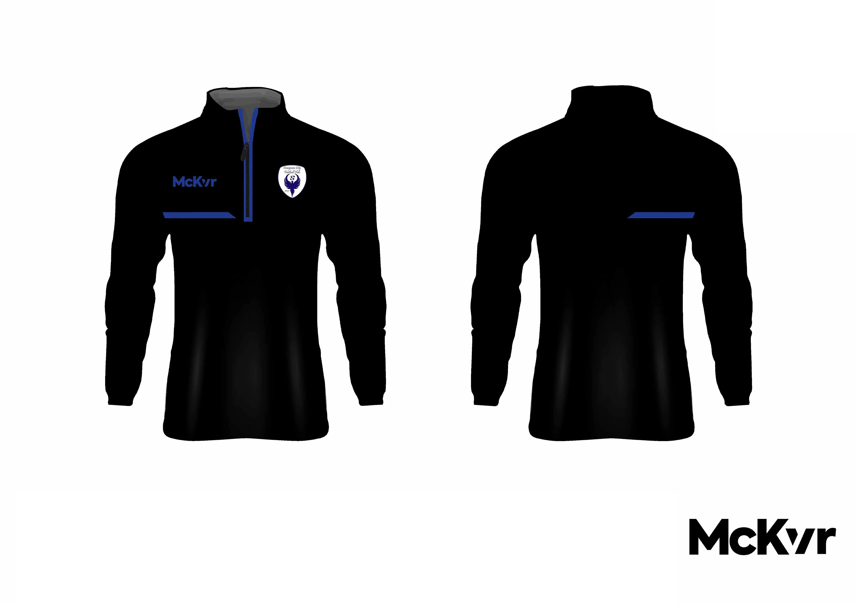Craigavon City McKvr Quarter Zip - Image 2