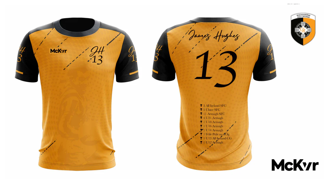 Crossmaglen James Hughes Blitz Jersey McKvr Jersey