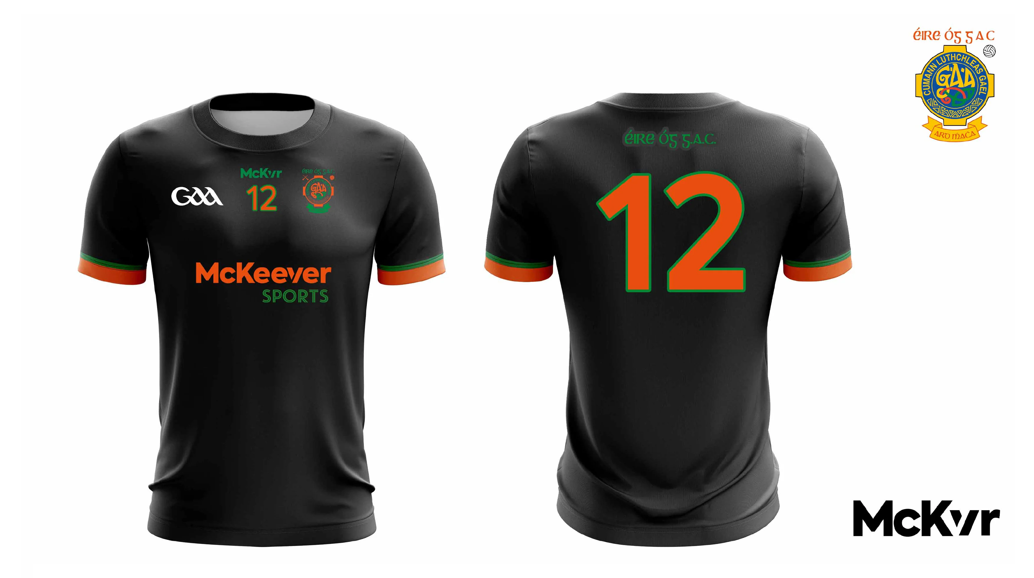 Eire og GAC McKvr Away Jersey