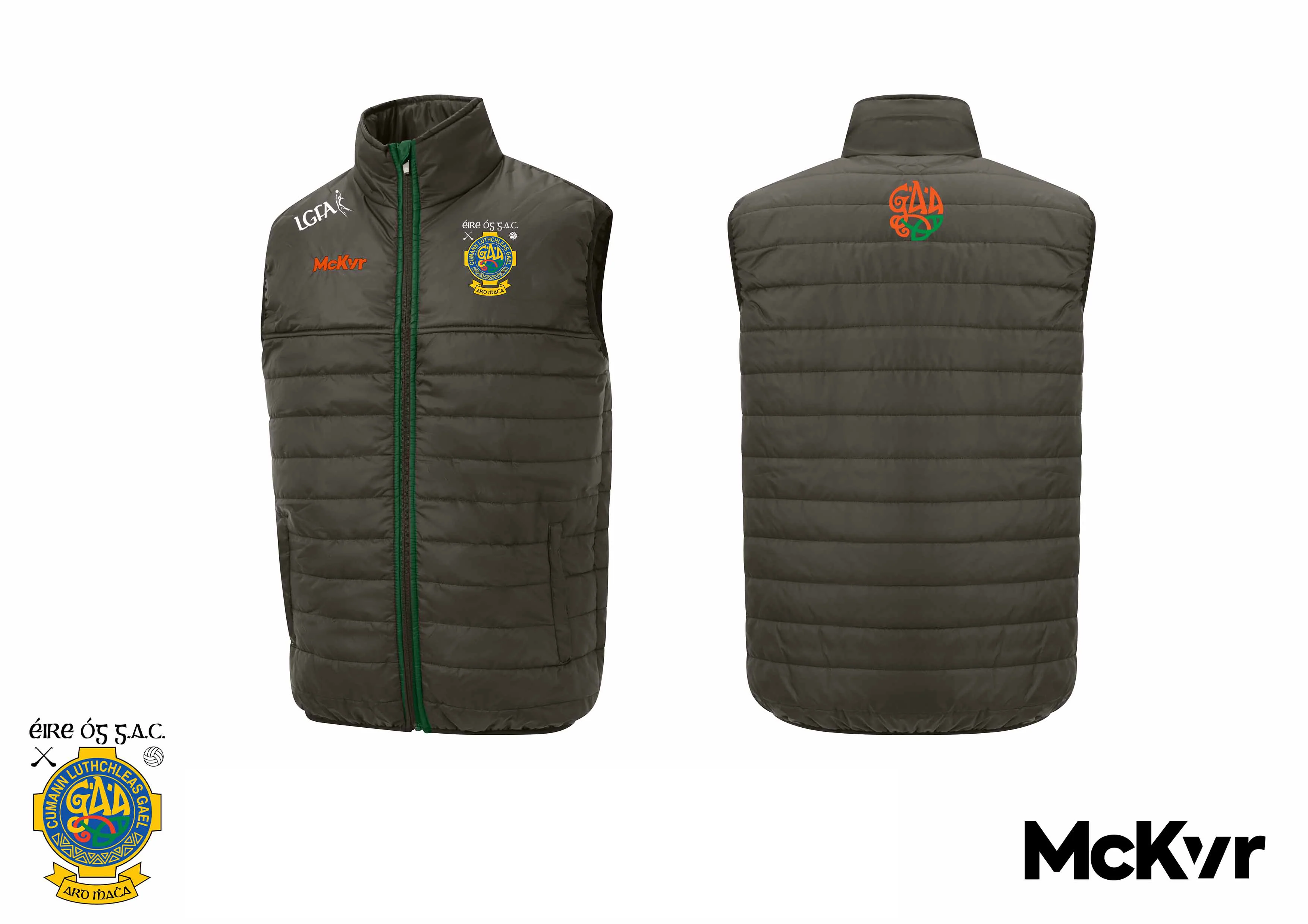 Éire Óg GAC McKvr Gilet - LGFA