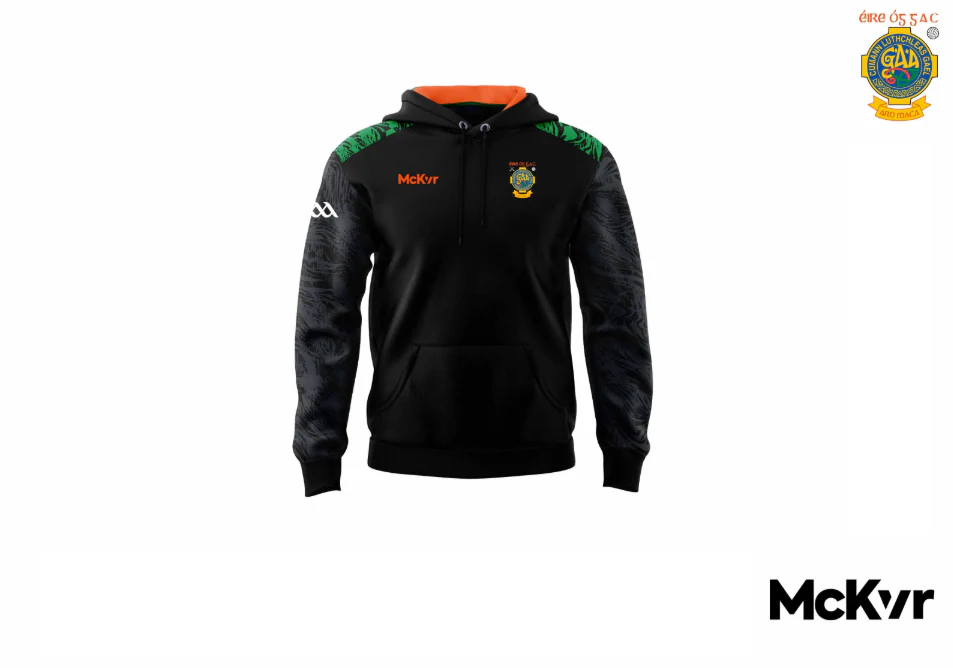 Éire Óg GAC McKvr Hoodie - Green/Orange - GAA
