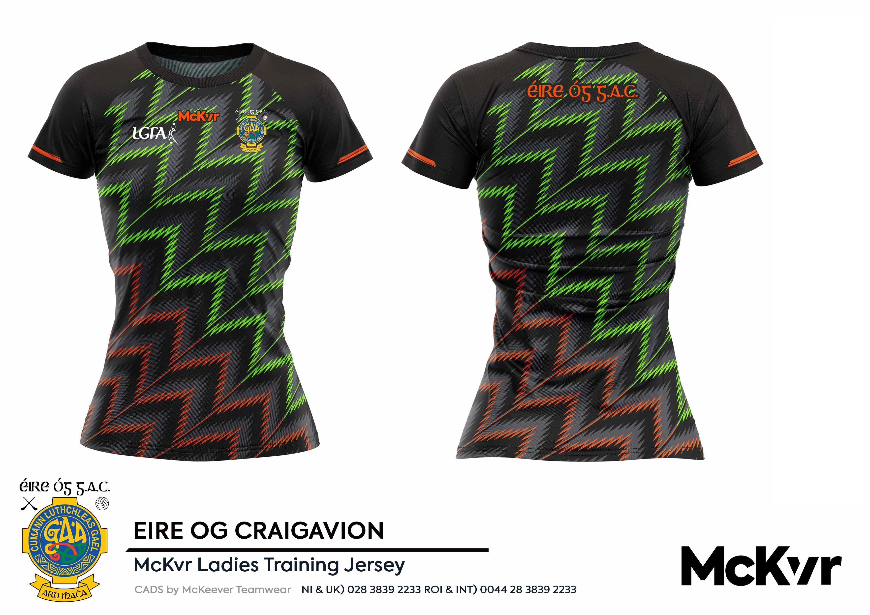 Éire Óg GAC  McKvr Jersey - LGFA
