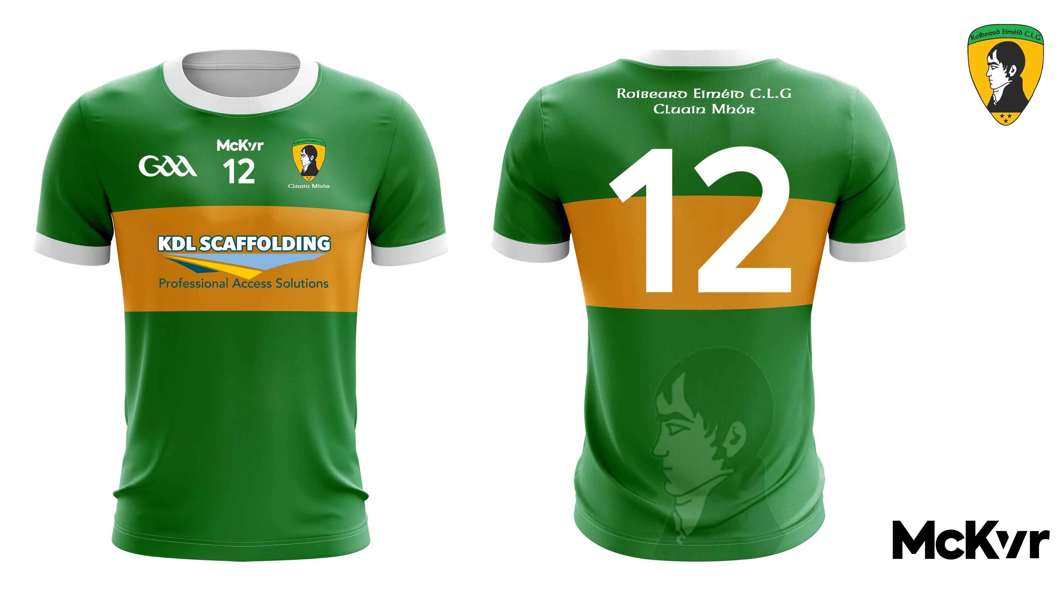 Clonmore Emmets CLG McKvr Playing Jersey