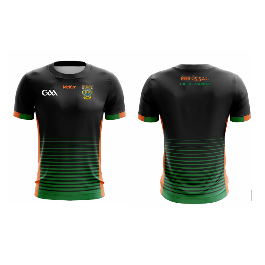 Eire og GAC Training McKvr Jersey Black - GAA