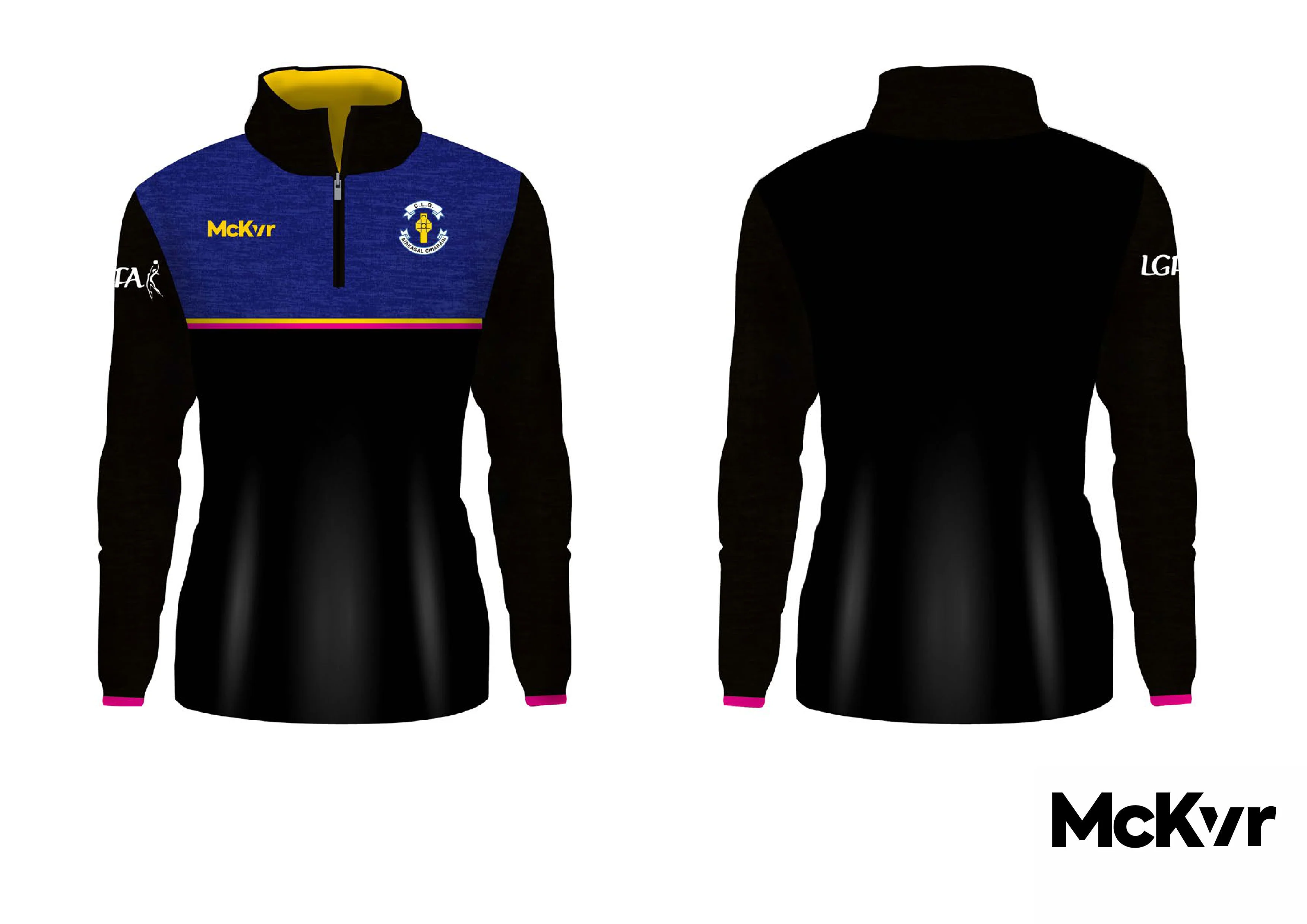 Errigal Ciaran McKvr Quarter Zip - LGFA
