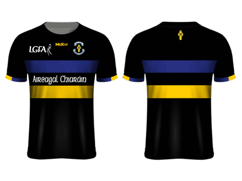 Errigal Ciaran McKvr Training Jersey Black LGFA - Youth