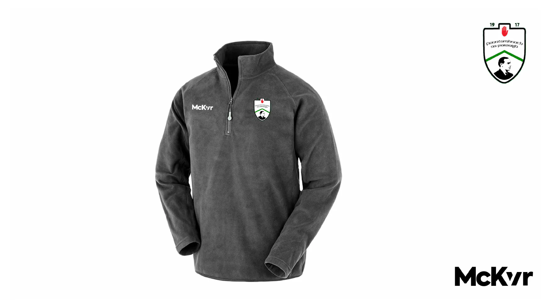 Fintona Pearses GAC McKvr Grey Fleece