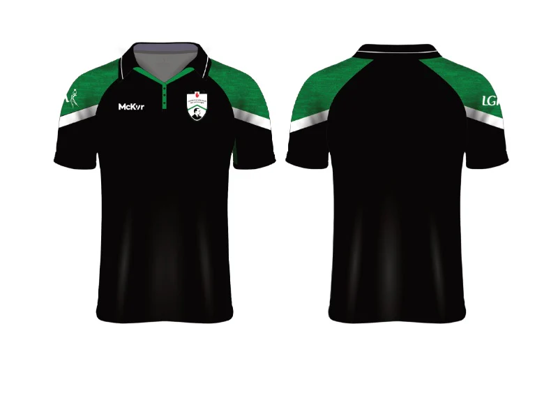 Fintona Pearses McKvr Polo Top Black - LGFA
