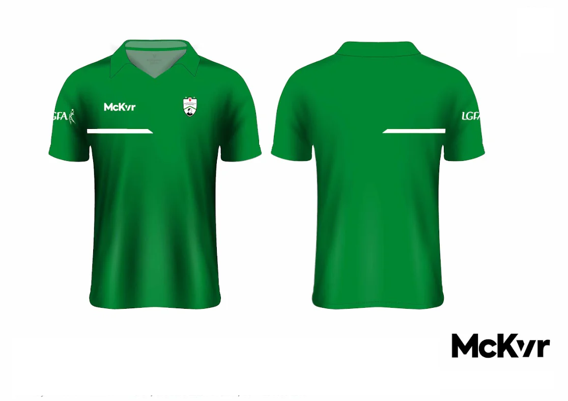 Fintona Pearses McKvr Speed Polo Top - Green - LGFA