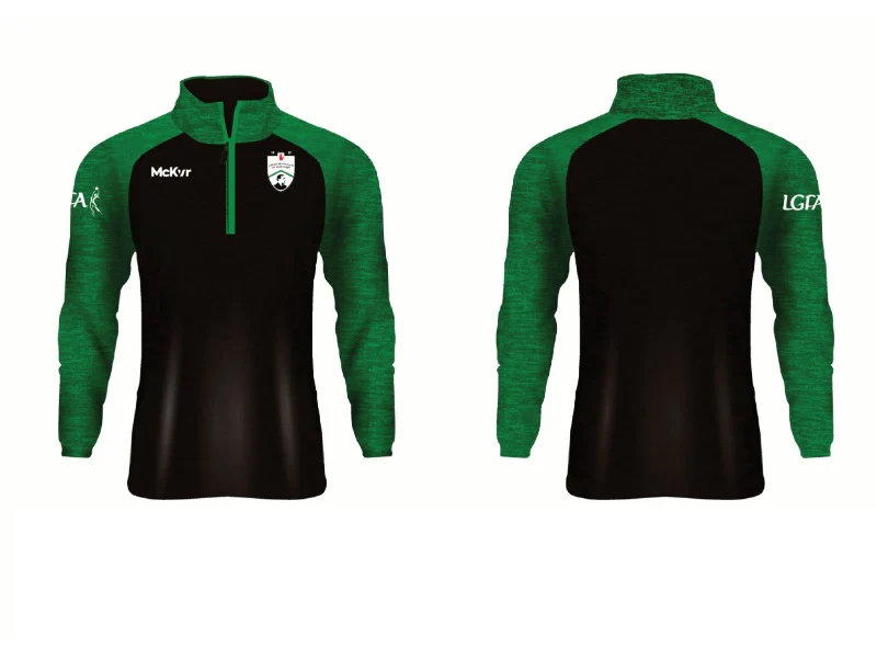 Fintona Pearses McKvr Quarter Zip Black - LGFA
