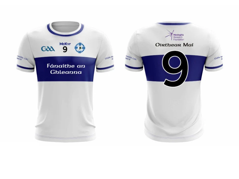 Glenrovers McKvr Jersey - White