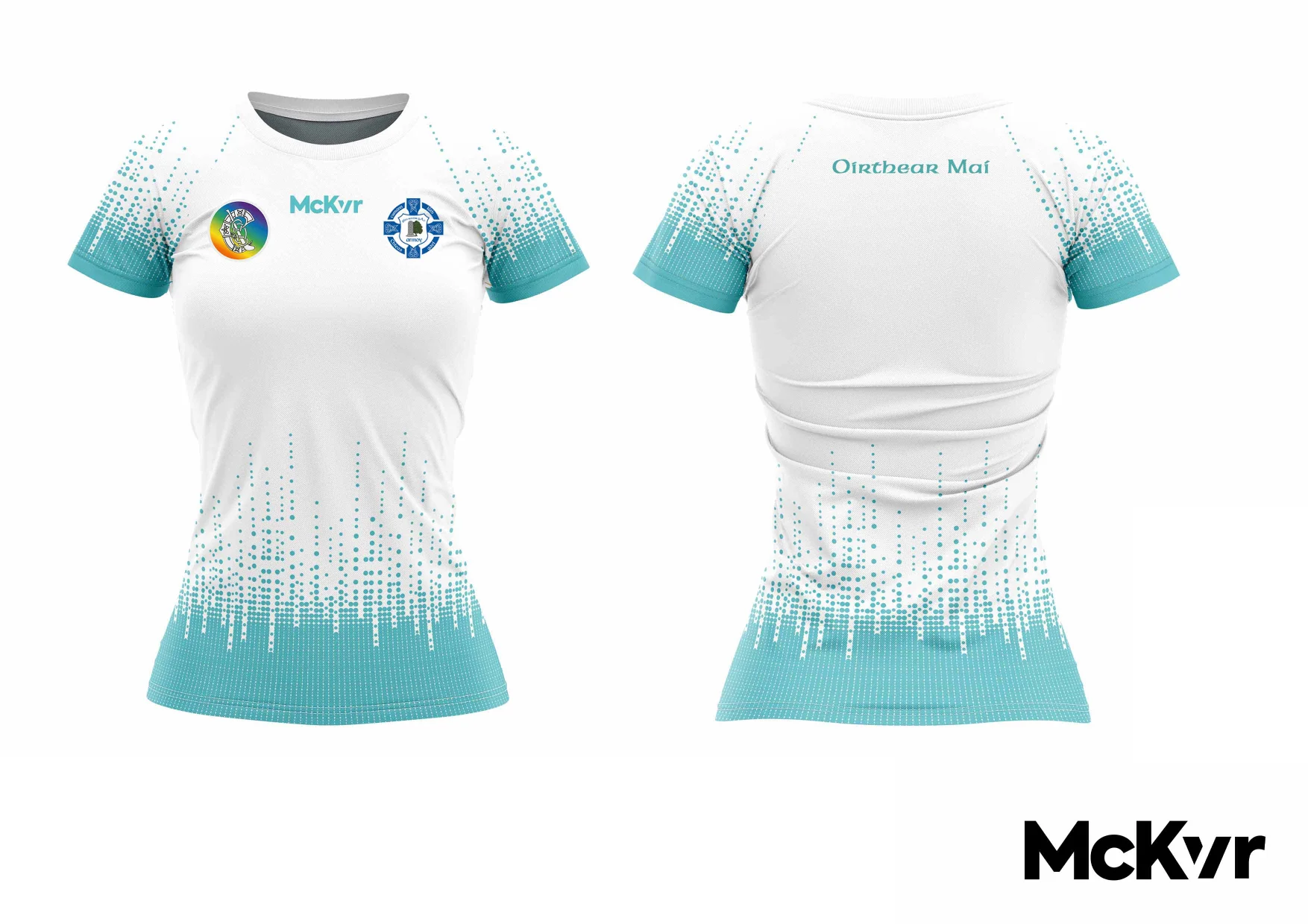 Glenrovers McKvr Training Jersey Camogie - White