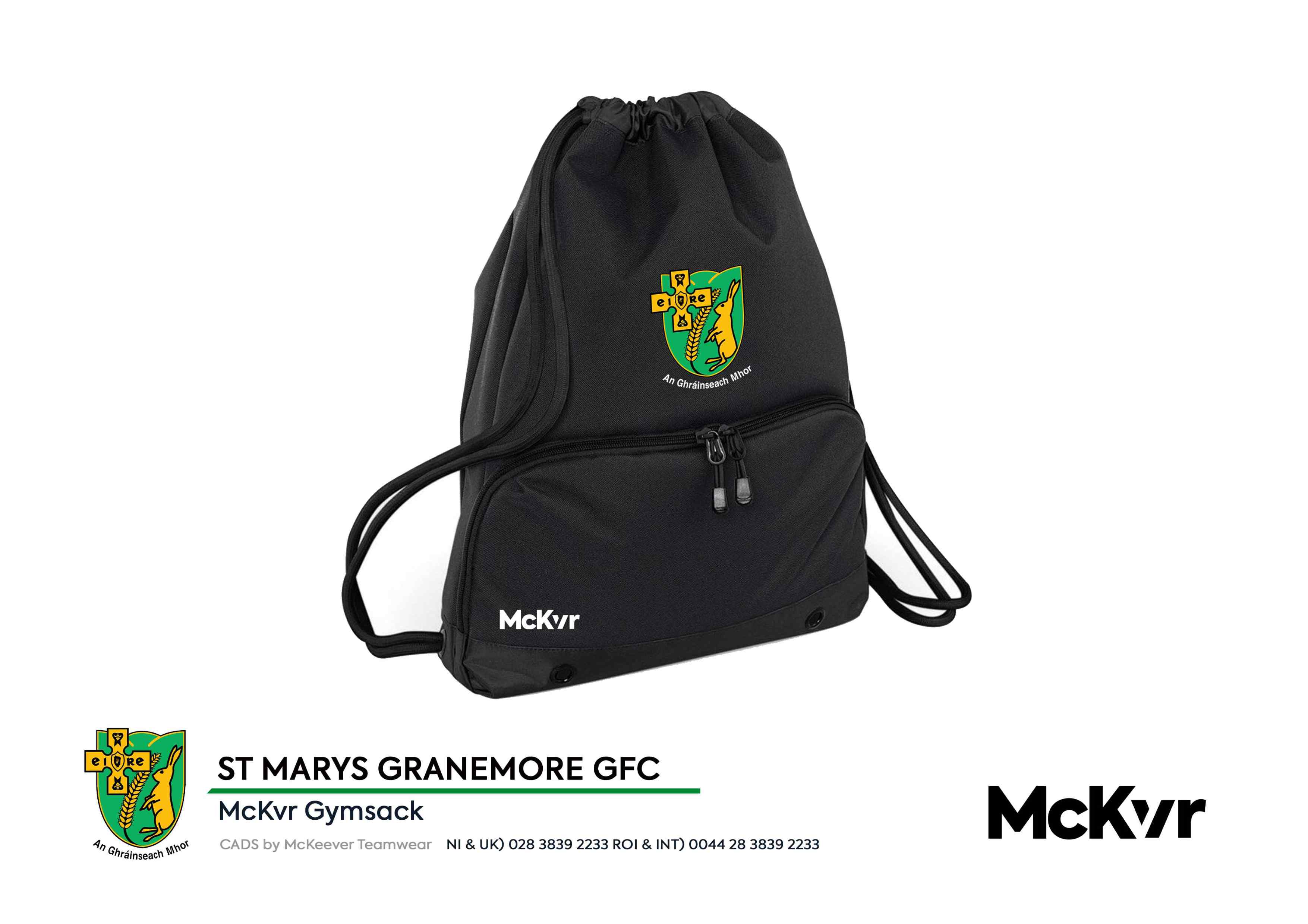 Granemore GFC McKvr Gym Sack - OSFA