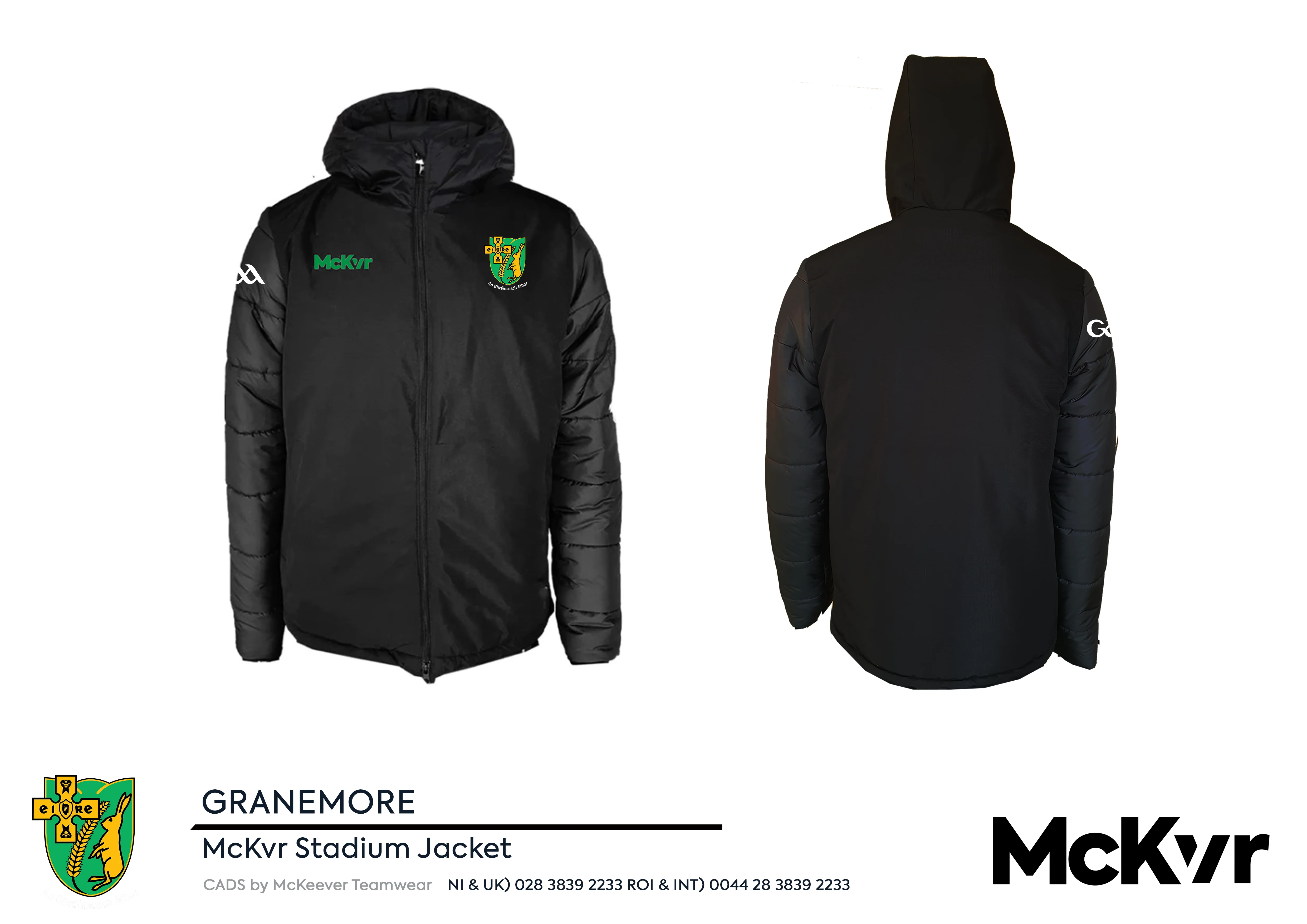 Granemore GFC McKvr Stadium Jacket - Youth