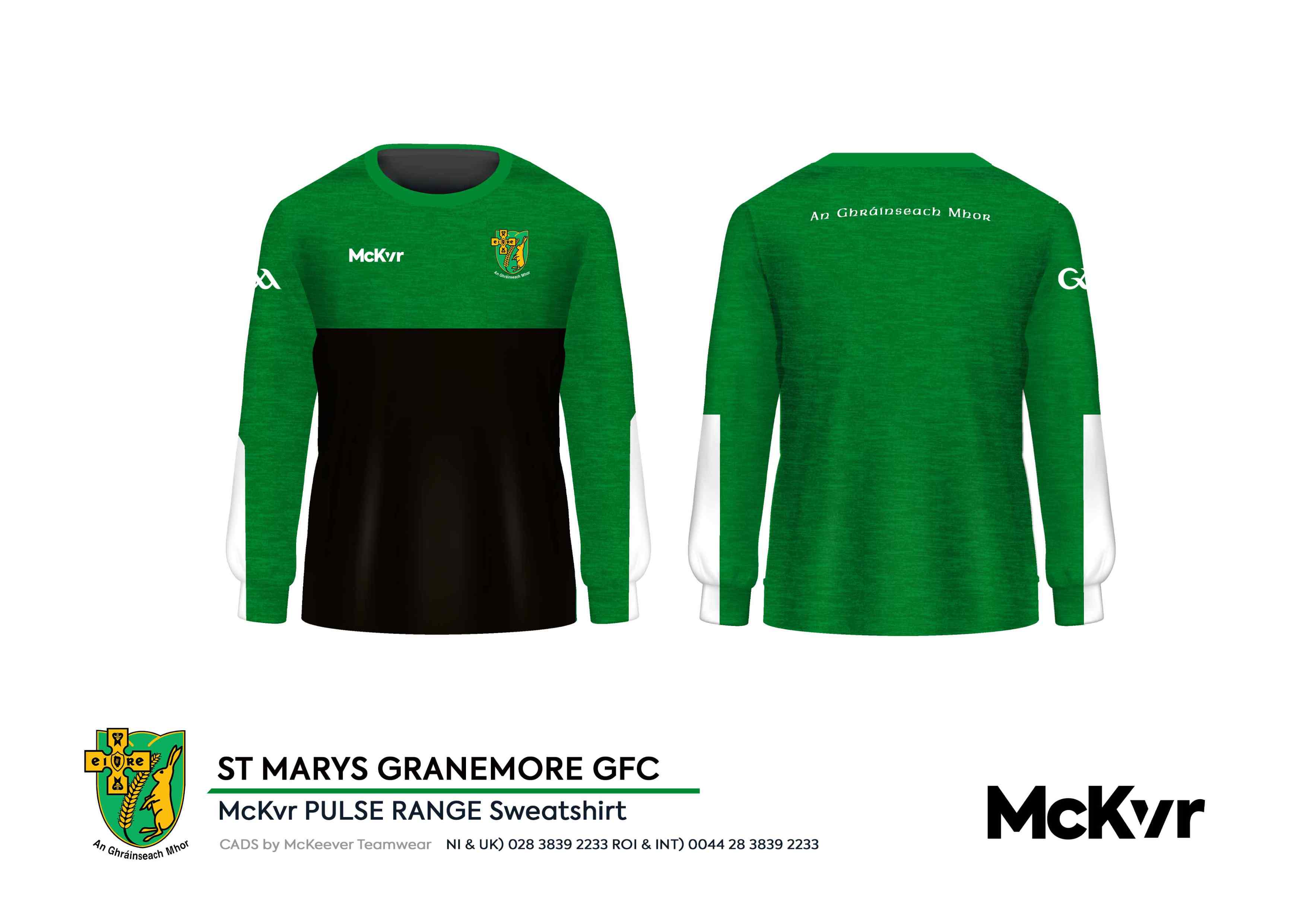 Granemore GFC McKvr Sweat Green - Youth