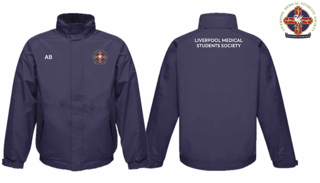 Liverpool Medical Students Society McKvr Rain Jacket