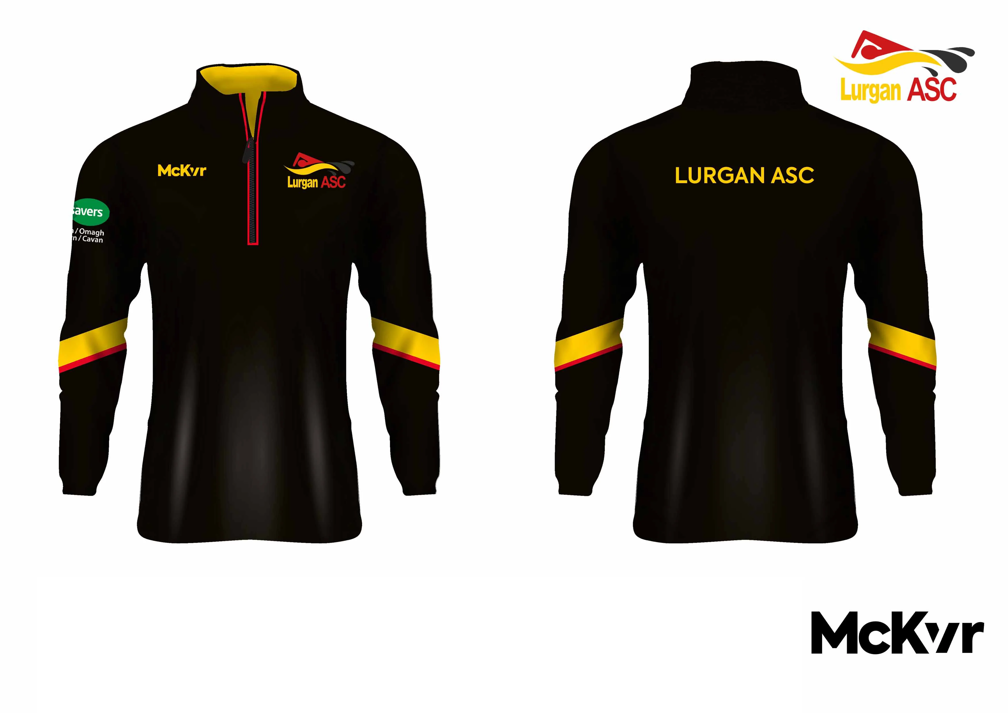 Lurgan ASC Swim McKvr Quarter Zip