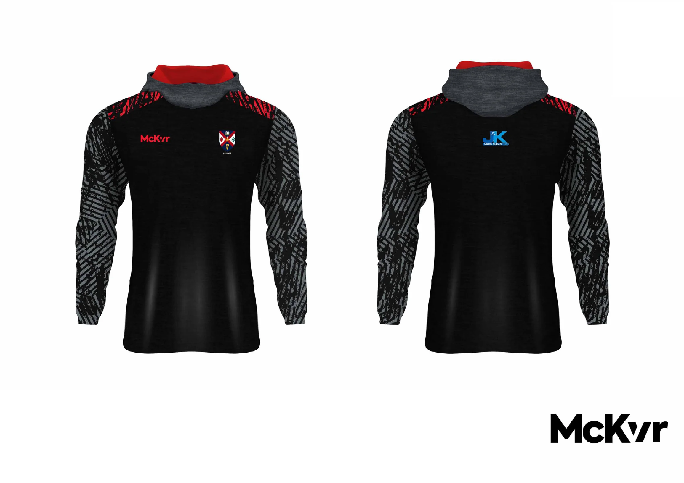 QUB Camogie McKvr Pullover Hoodie
