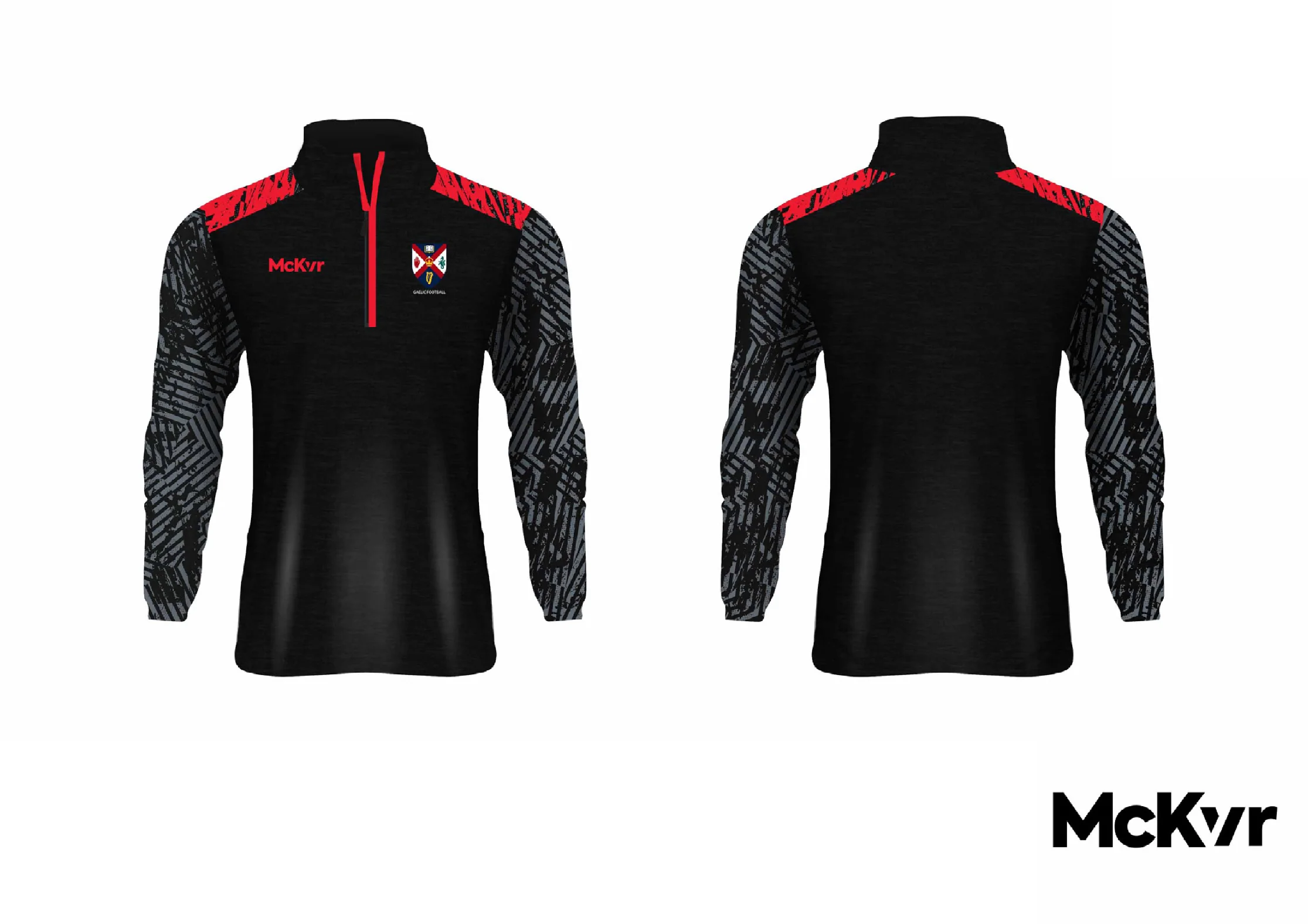 QUB GAA McKvr Quarter Zip