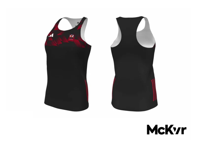 QUB Hockey Adidas Vest Black - Womens