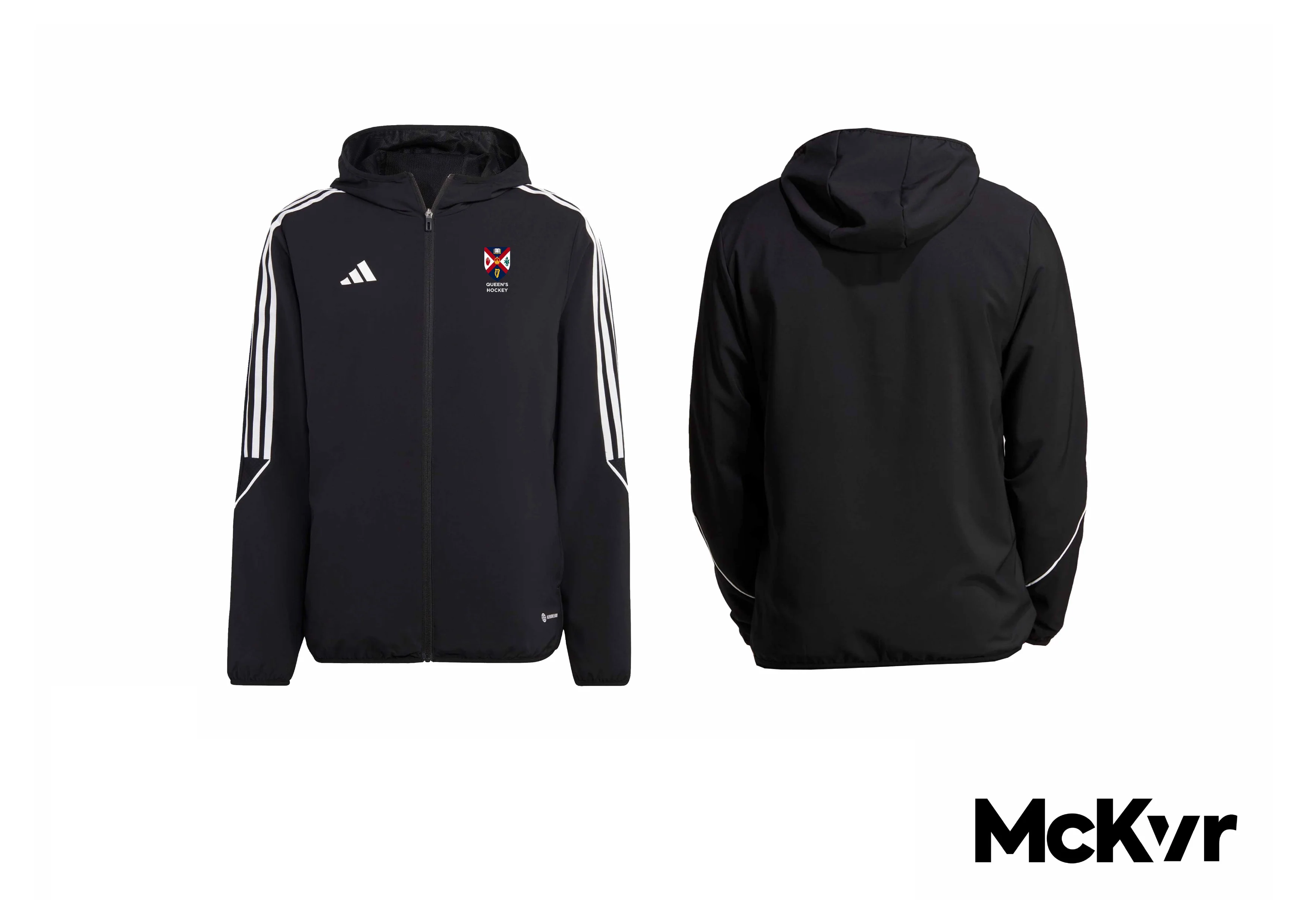 QUB Hockey Adidas Windbreaker