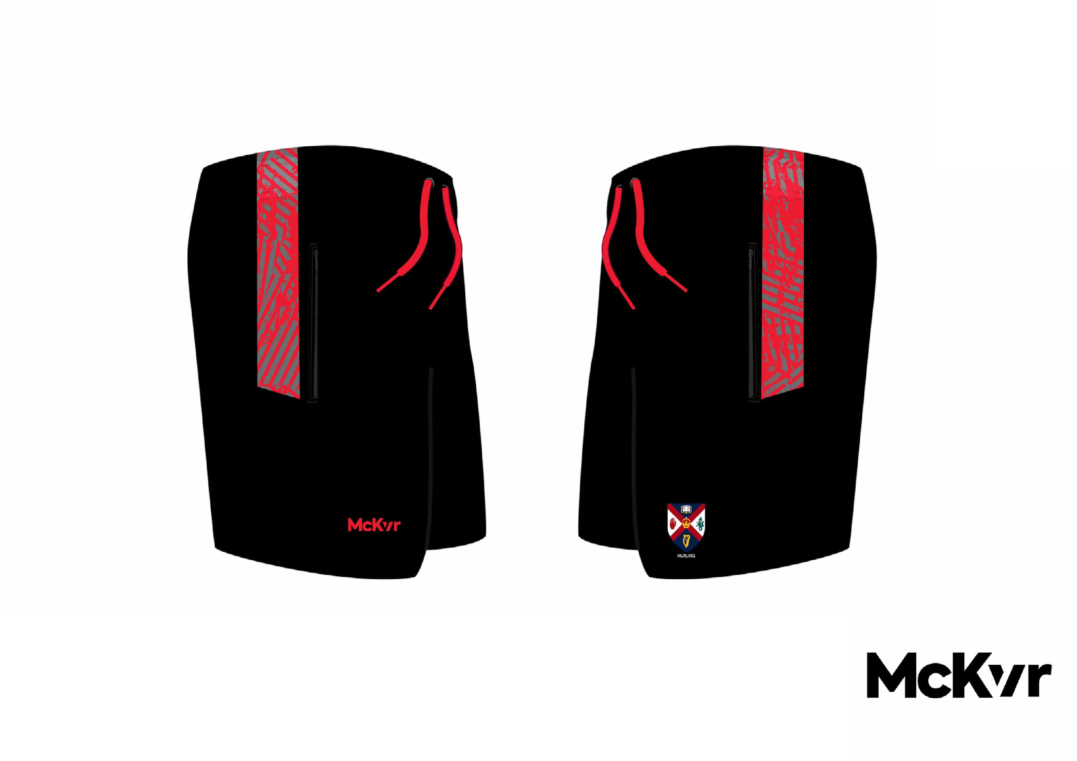 QUB Hurling McKvr Leisure Shorts