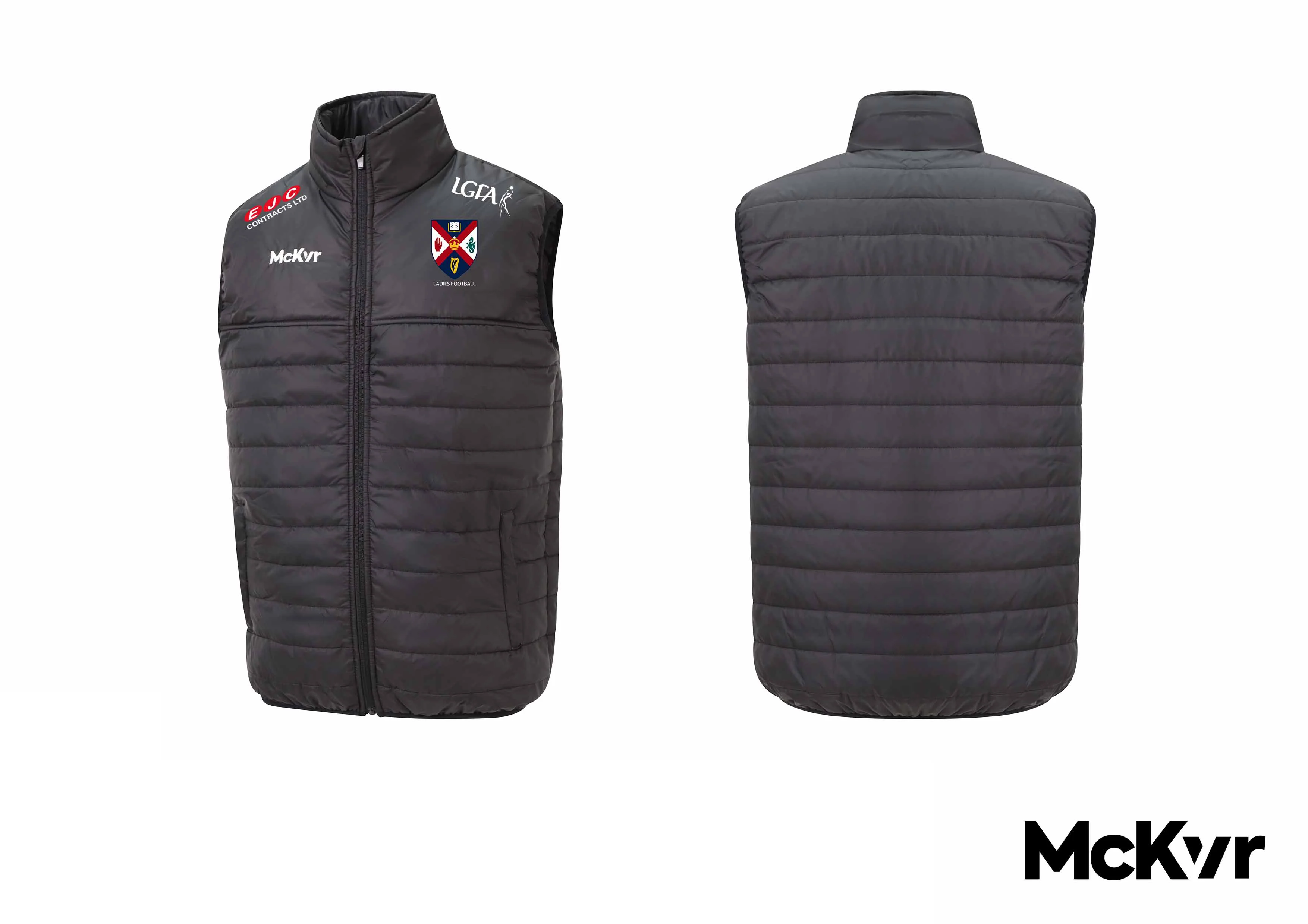 QUB LGFA McKvr Gilet - Mens Sizing