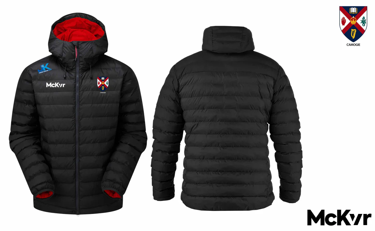 Queens Camogie McKvr Puffa Jacket
