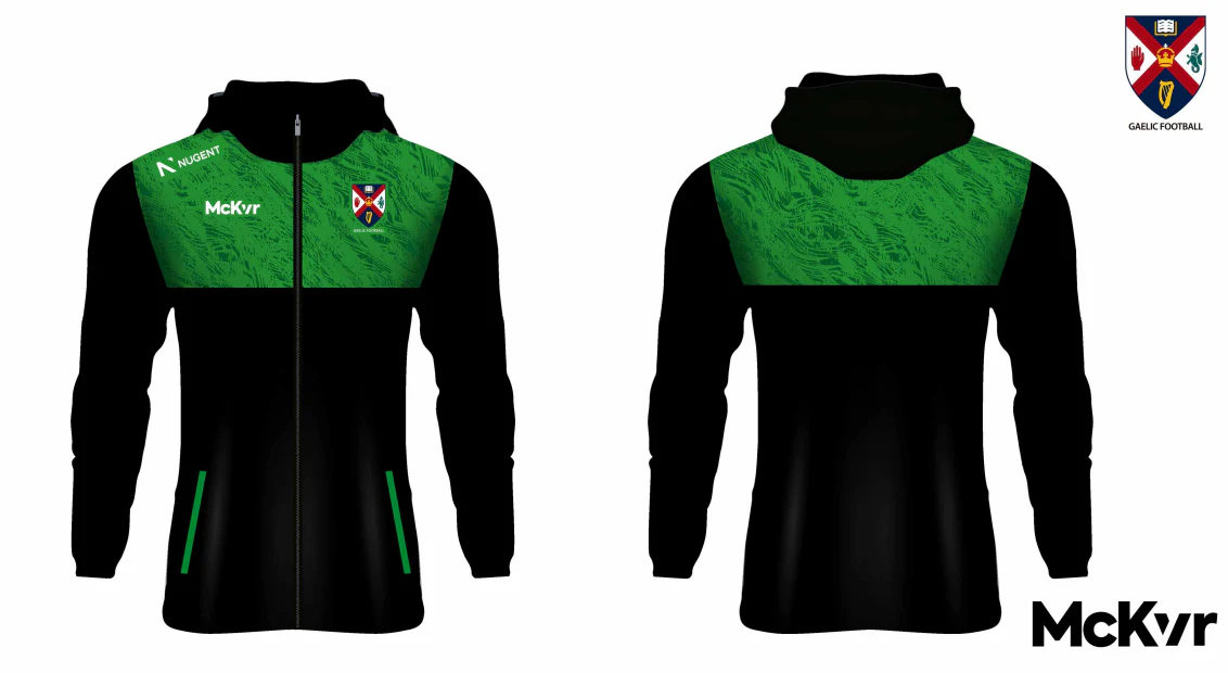 Queens GAA McKvr Full Zip Hoodie