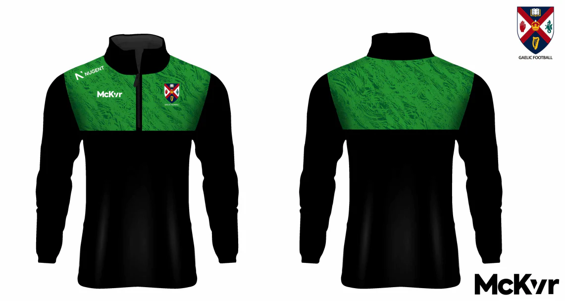 Queens GAA McKvr Quarter Zip