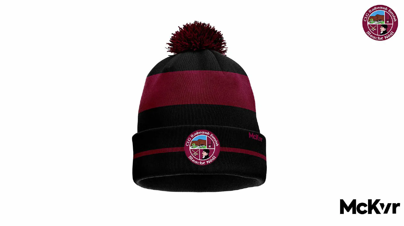 Slaughtneil GAC McKvr Bobble Hat - Adult